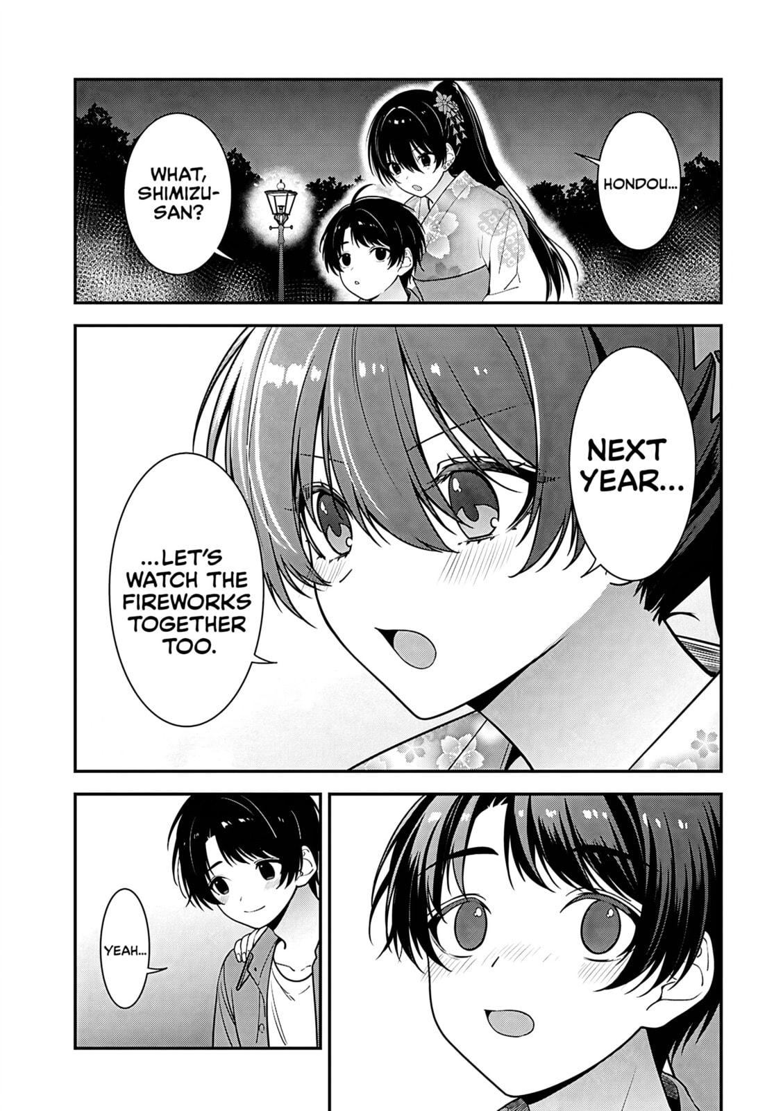 The Yankee Shimizu-san Sitting Next to Me Has Dyed Her Hair Black Chapter 16 page 39 - 