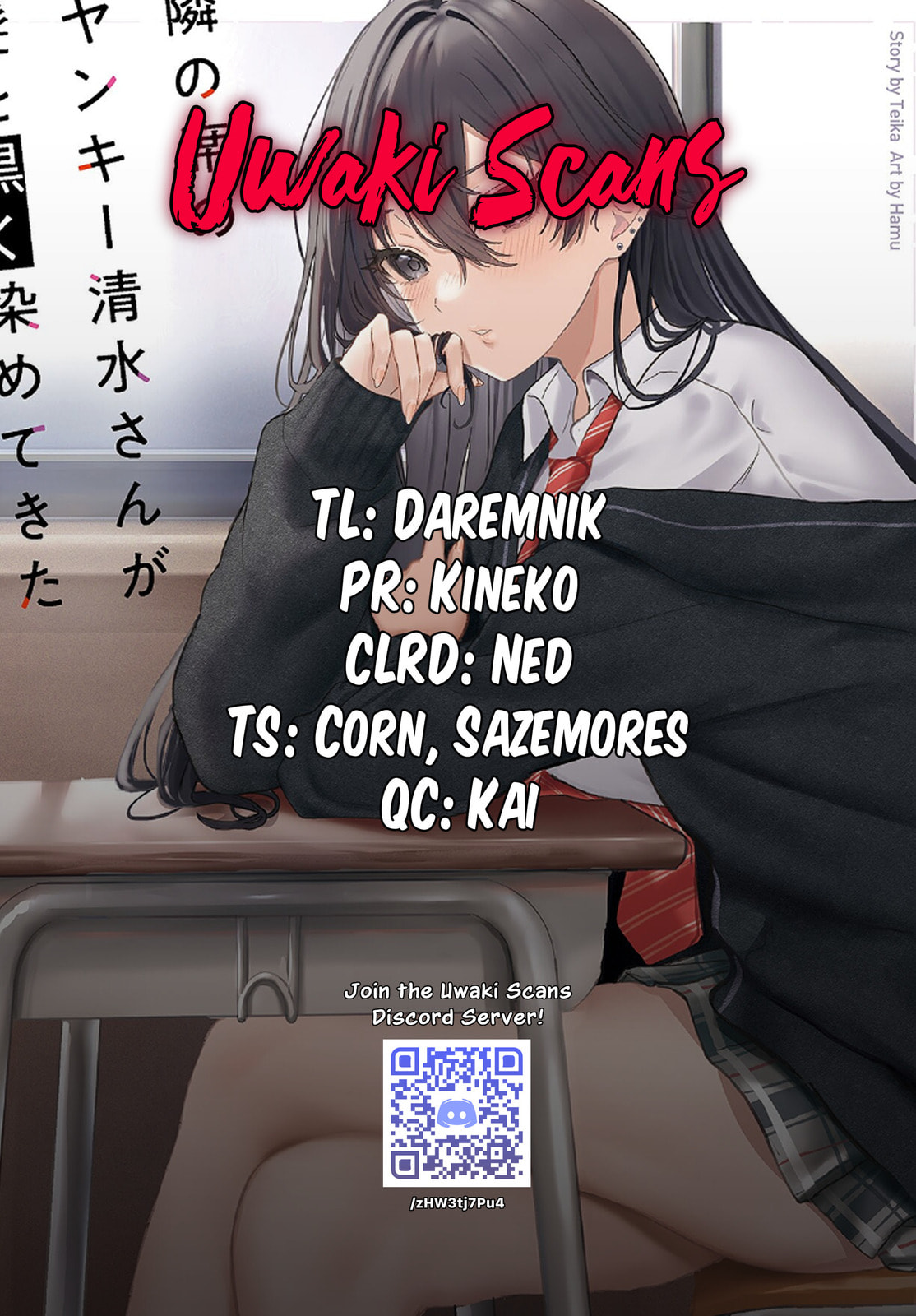 The Yankee Shimizu-san Sitting Next to Me Has Dyed Her Hair Black Chapter 16 page 41 - 