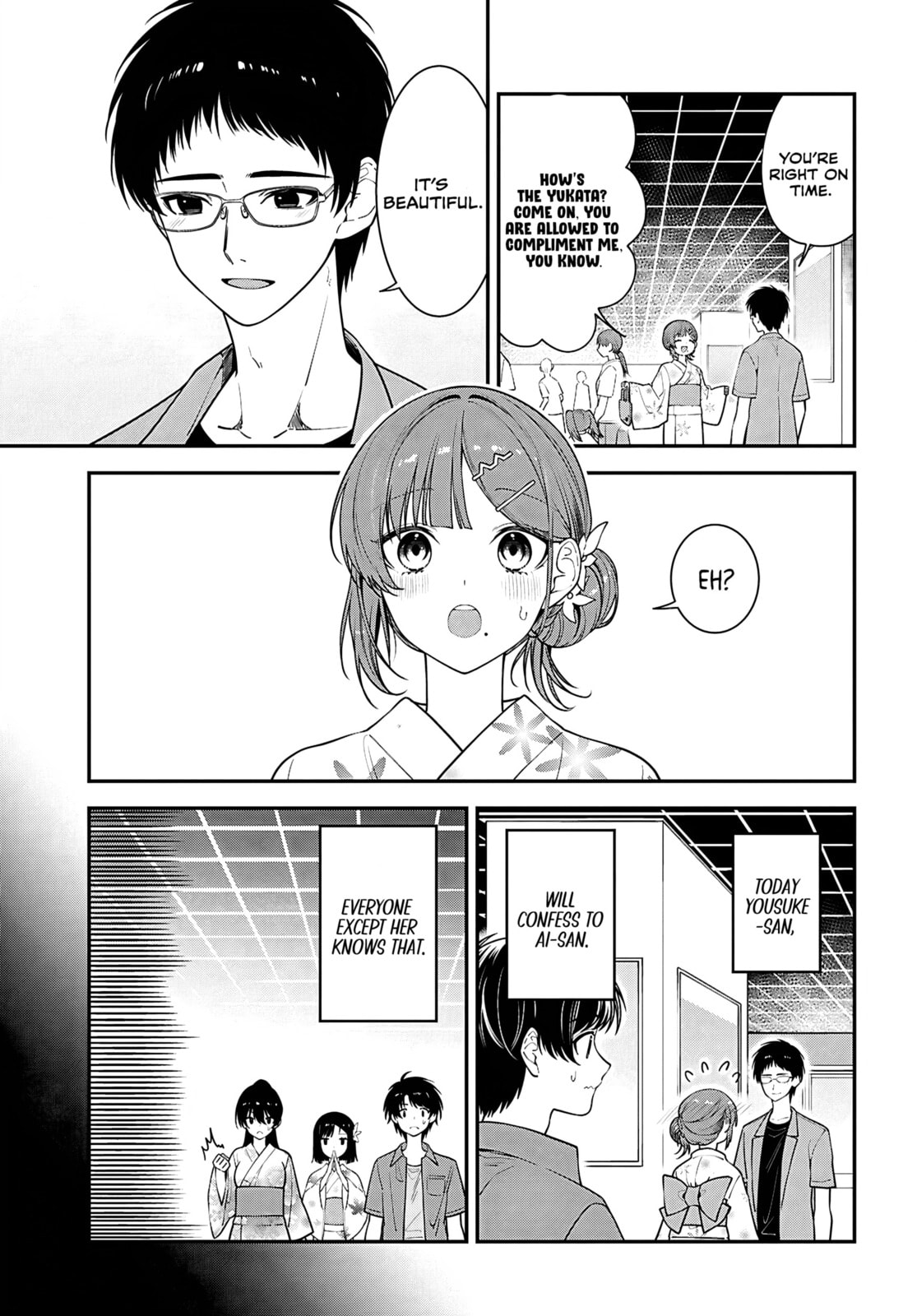 The Yankee Shimizu-san Sitting Next to Me Has Dyed Her Hair Black Chapter 16 page 7 - 