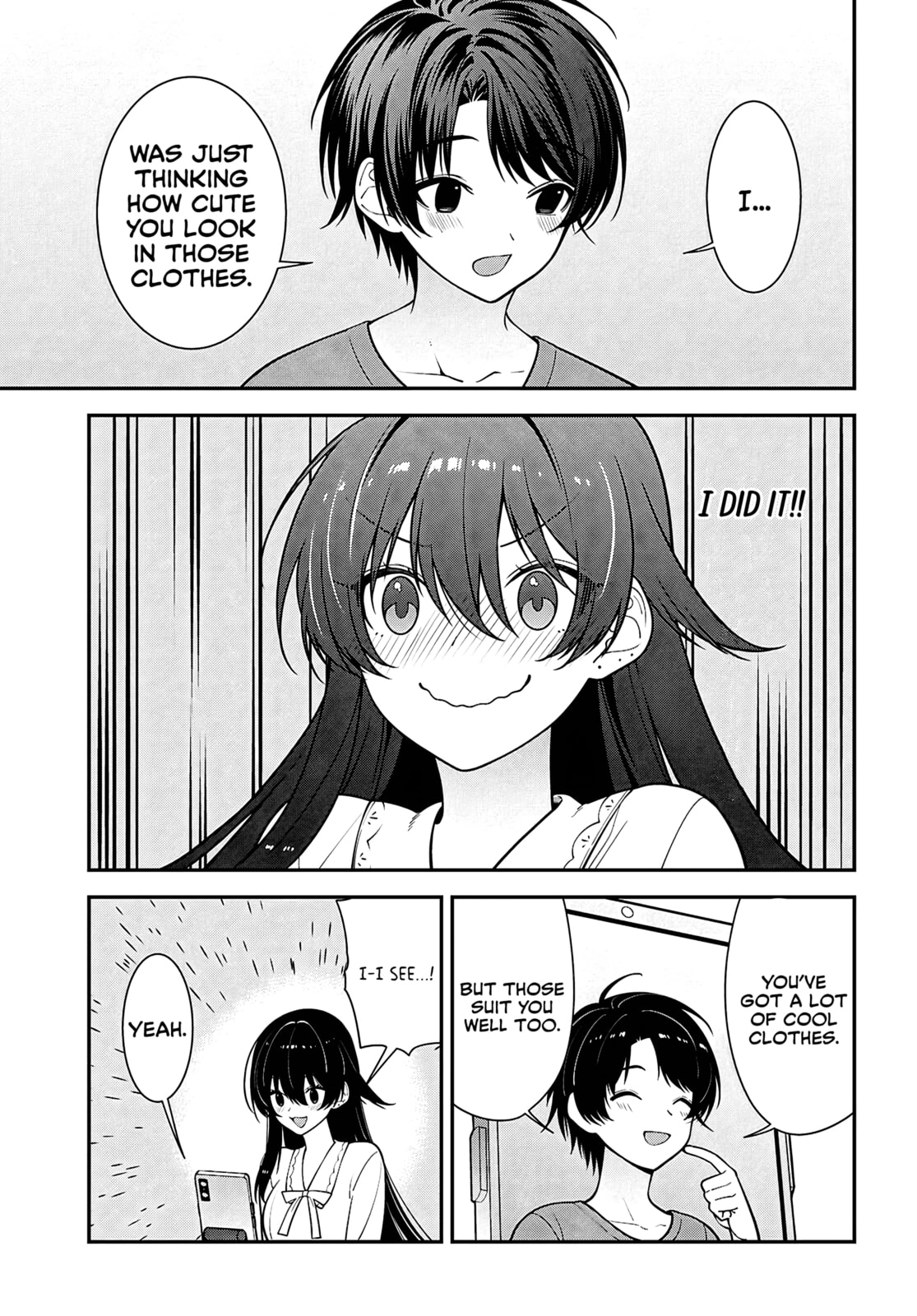 The Yankee Shimizu-san Sitting Next to Me Has Dyed Her Hair Black Chapter 17 page 24 - 