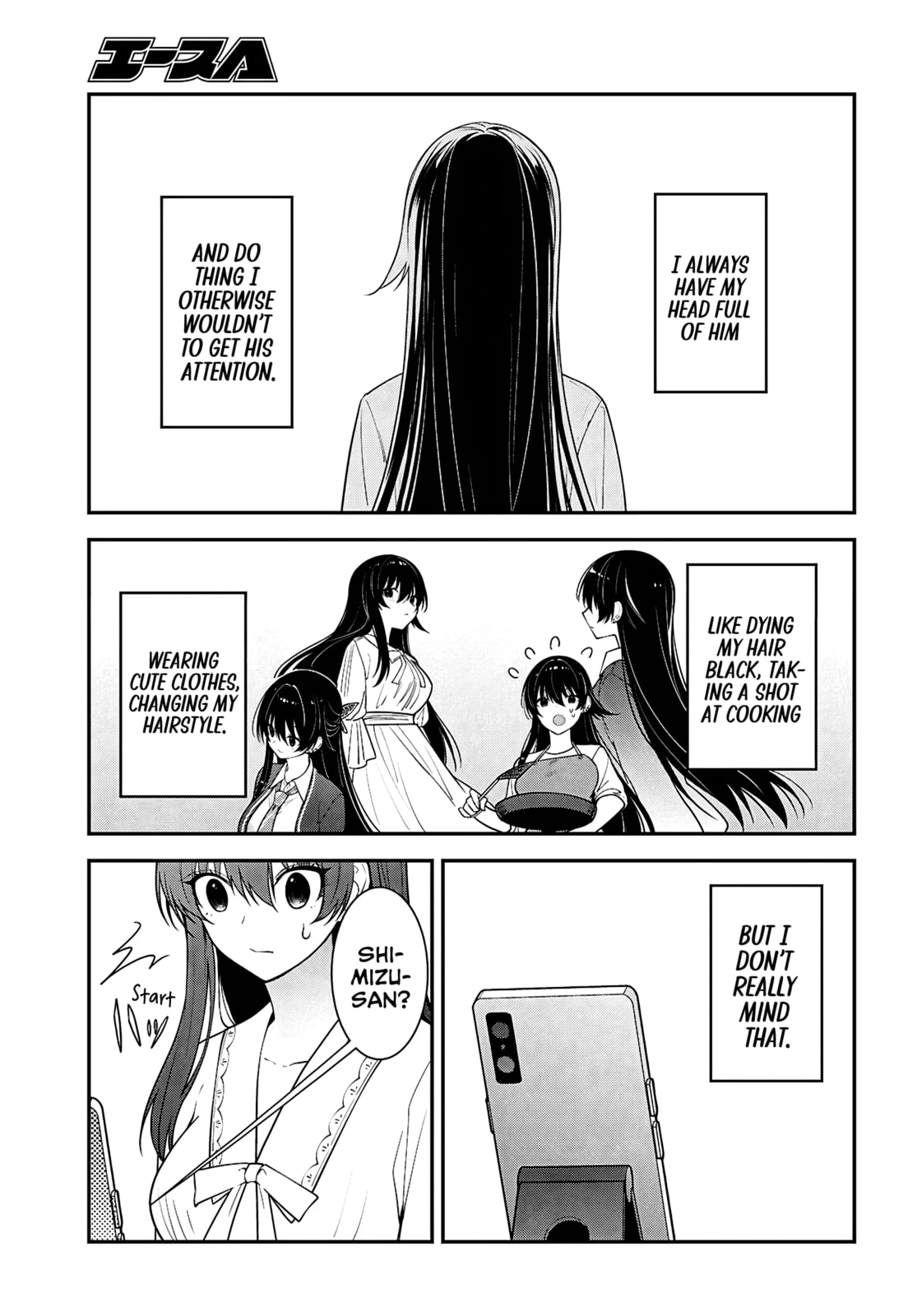 The Yankee Shimizu-san Sitting Next to Me Has Dyed Her Hair Black Chapter 17 page 28 - 