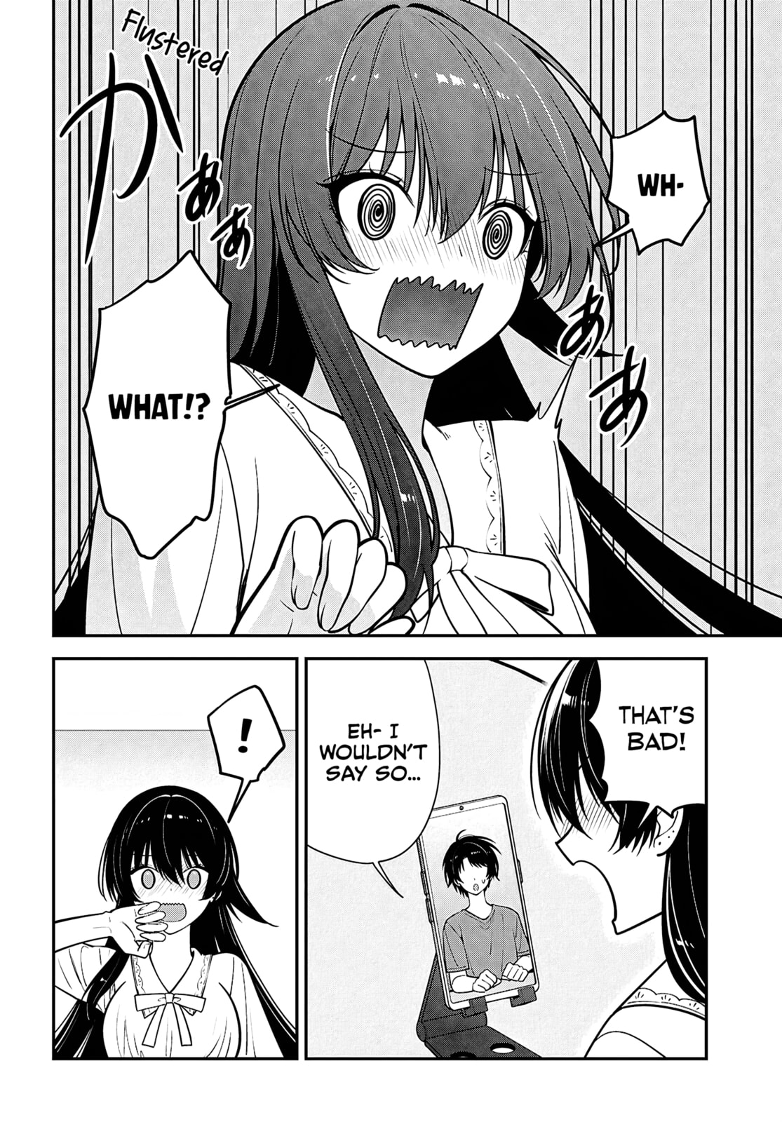 The Yankee Shimizu-san Sitting Next to Me Has Dyed Her Hair Black Chapter 17 page 33 - 