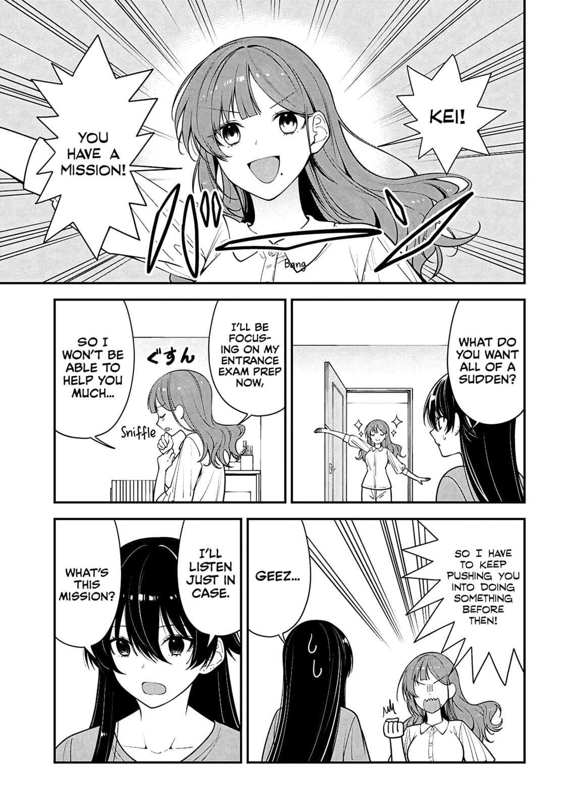 The Yankee Shimizu-san Sitting Next to Me Has Dyed Her Hair Black Chapter 17 page 6 - 