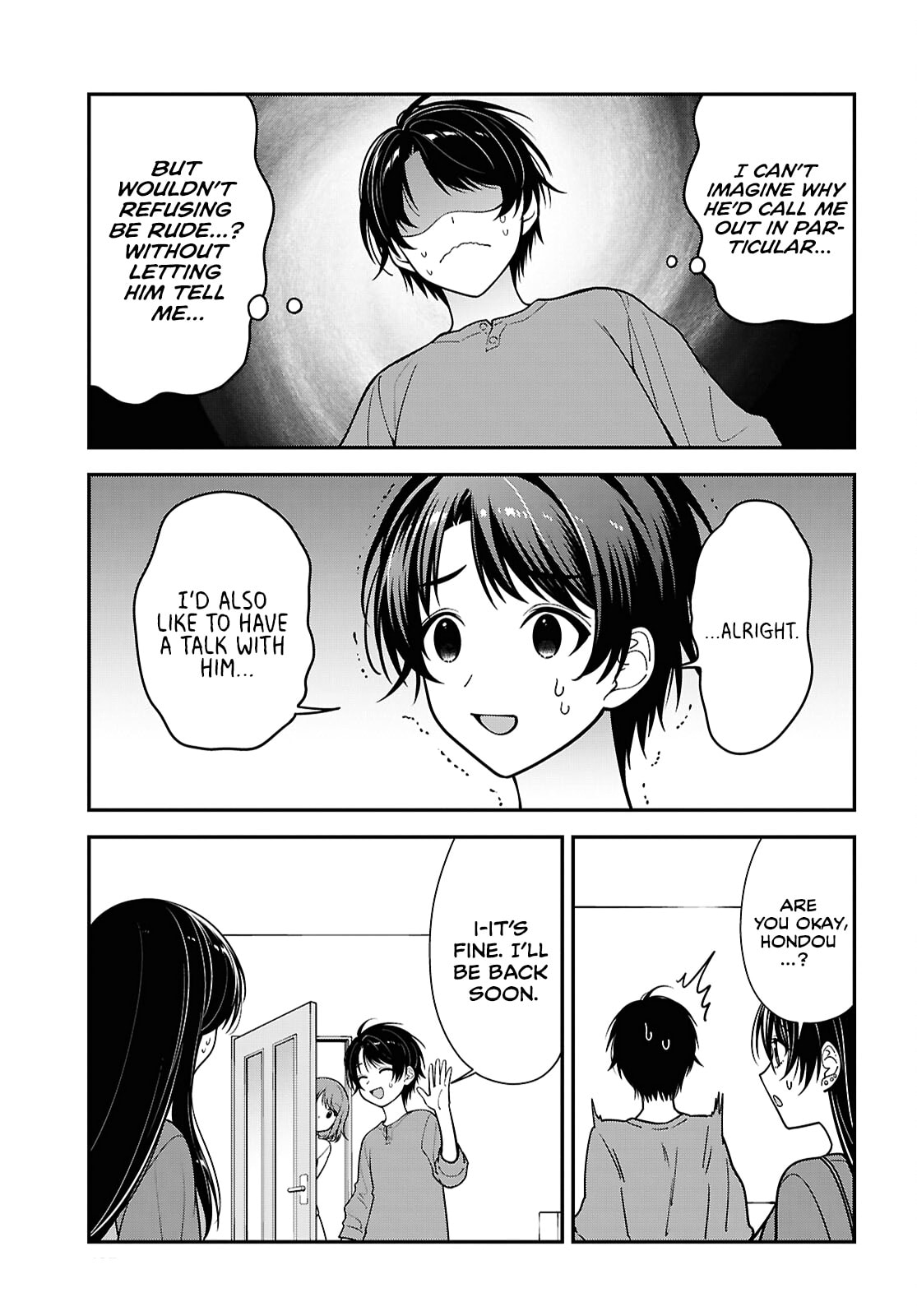 The Yankee Shimizu-san Sitting Next to Me Has Dyed Her Hair Black Chapter 18 page 11 - 