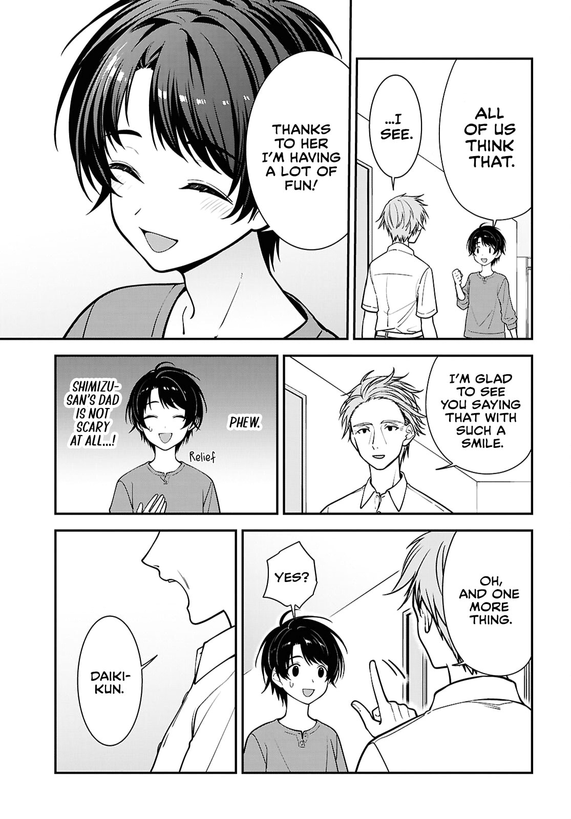The Yankee Shimizu-san Sitting Next to Me Has Dyed Her Hair Black Chapter 18 page 15 - 