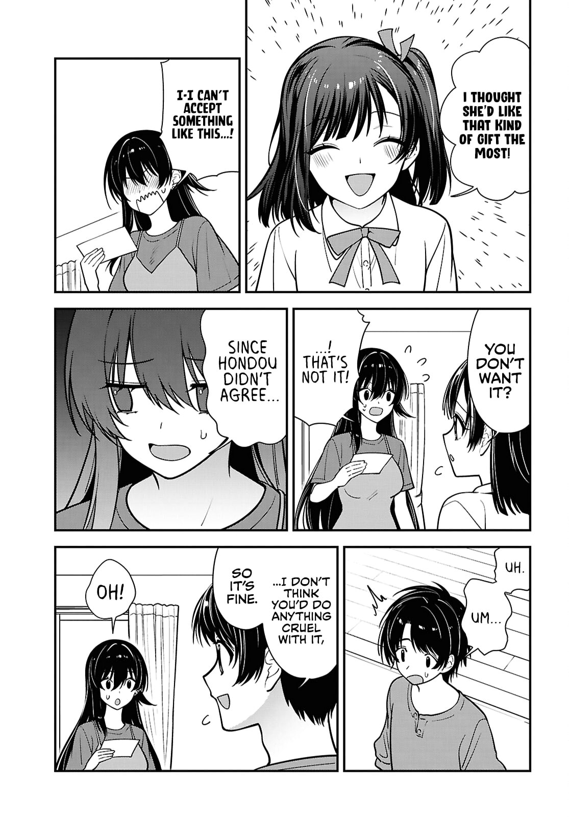 The Yankee Shimizu-san Sitting Next to Me Has Dyed Her Hair Black Chapter 18 page 28 - 