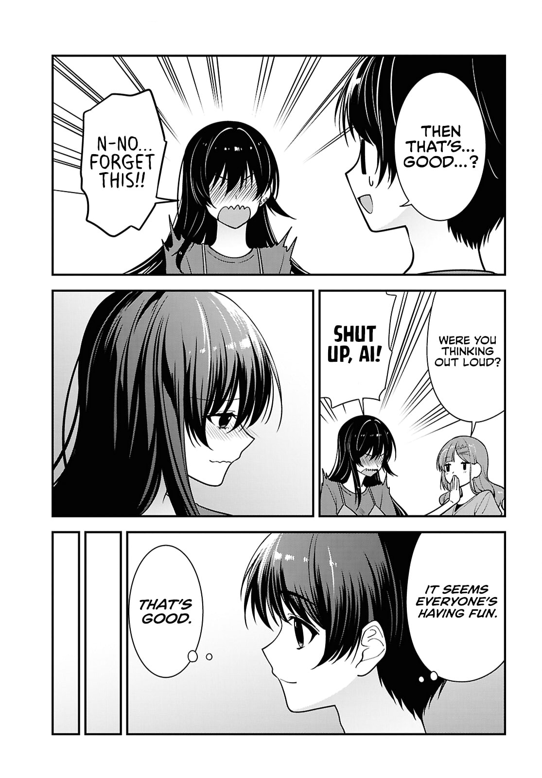 The Yankee Shimizu-san Sitting Next to Me Has Dyed Her Hair Black Chapter 18 page 30 - 