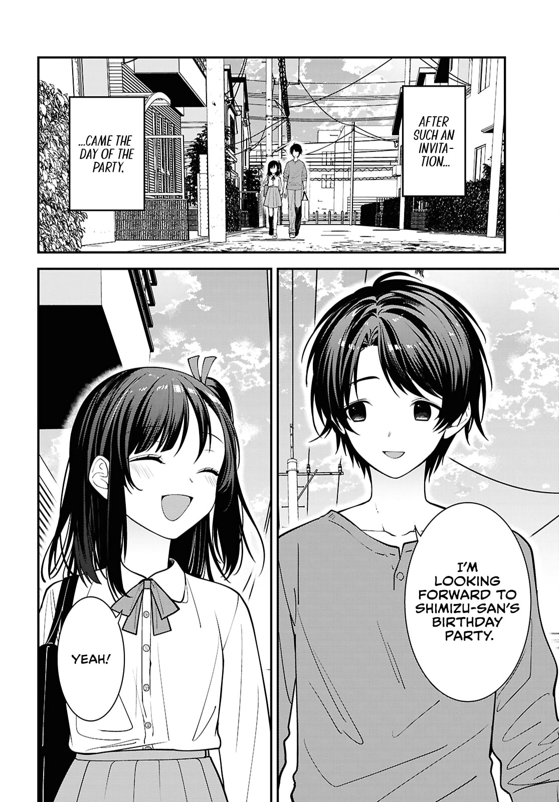 The Yankee Shimizu-san Sitting Next to Me Has Dyed Her Hair Black Chapter 18 page 4 - 
