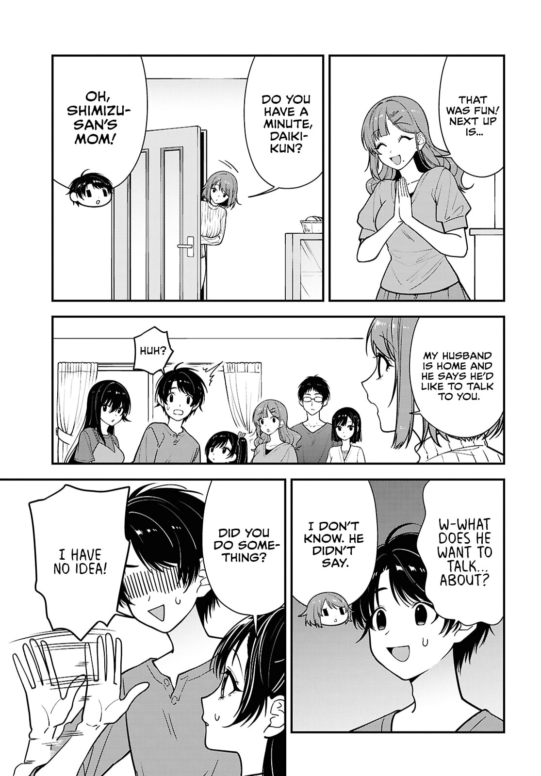 The Yankee Shimizu-san Sitting Next to Me Has Dyed Her Hair Black Chapter 18 page 9 - 