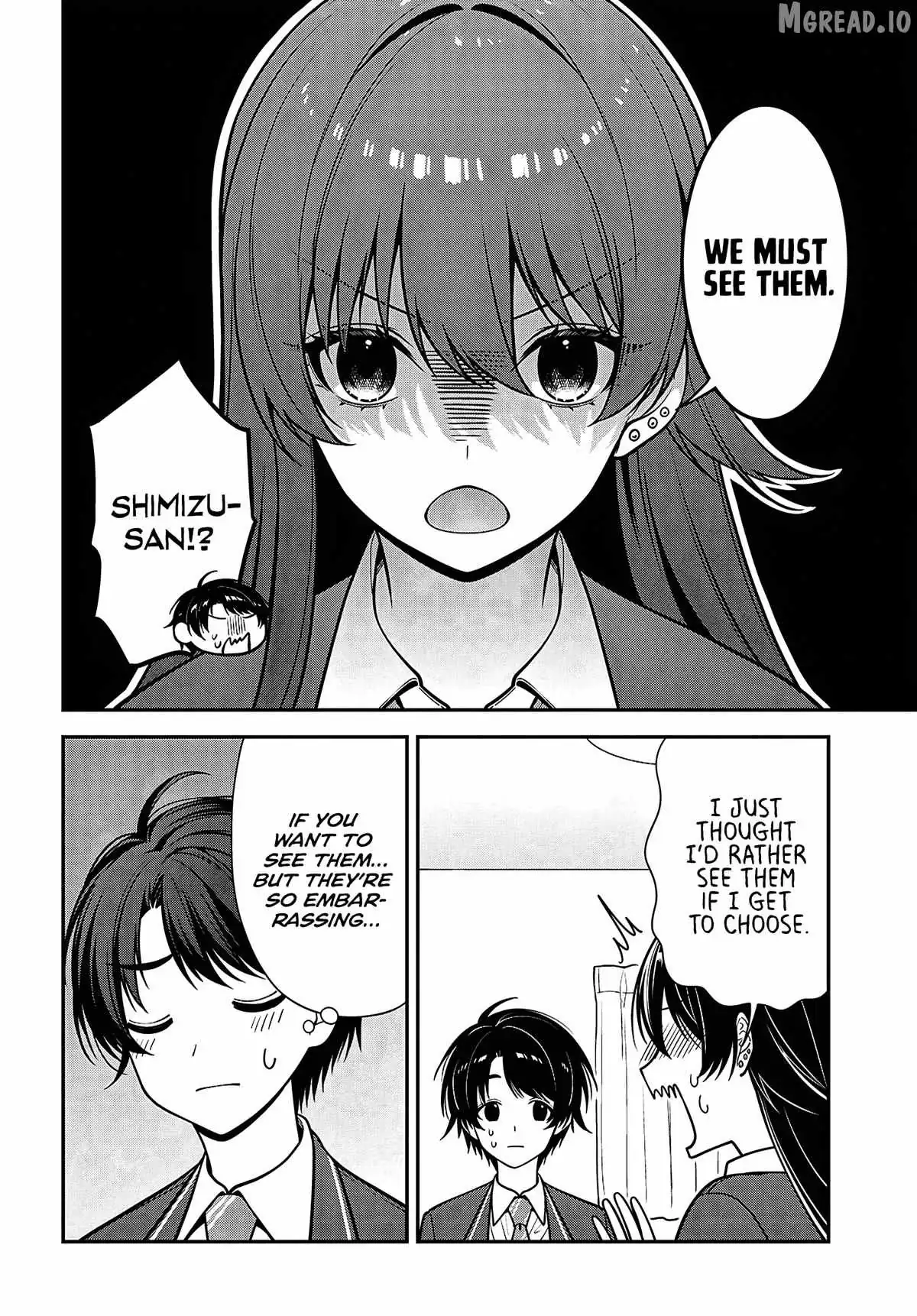 The Yankee Shimizu-san Sitting Next to Me Has Dyed Her Hair Black Chapter 19 page 12 - 