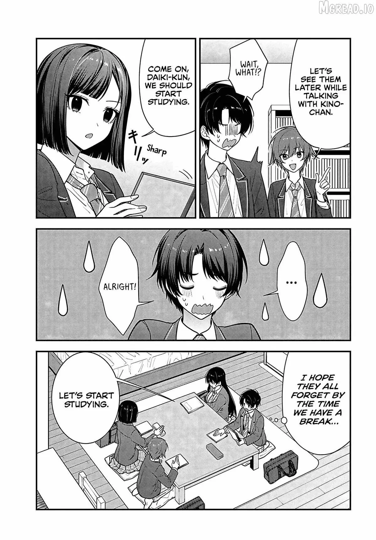 The Yankee Shimizu-san Sitting Next to Me Has Dyed Her Hair Black Chapter 19 page 13 - 