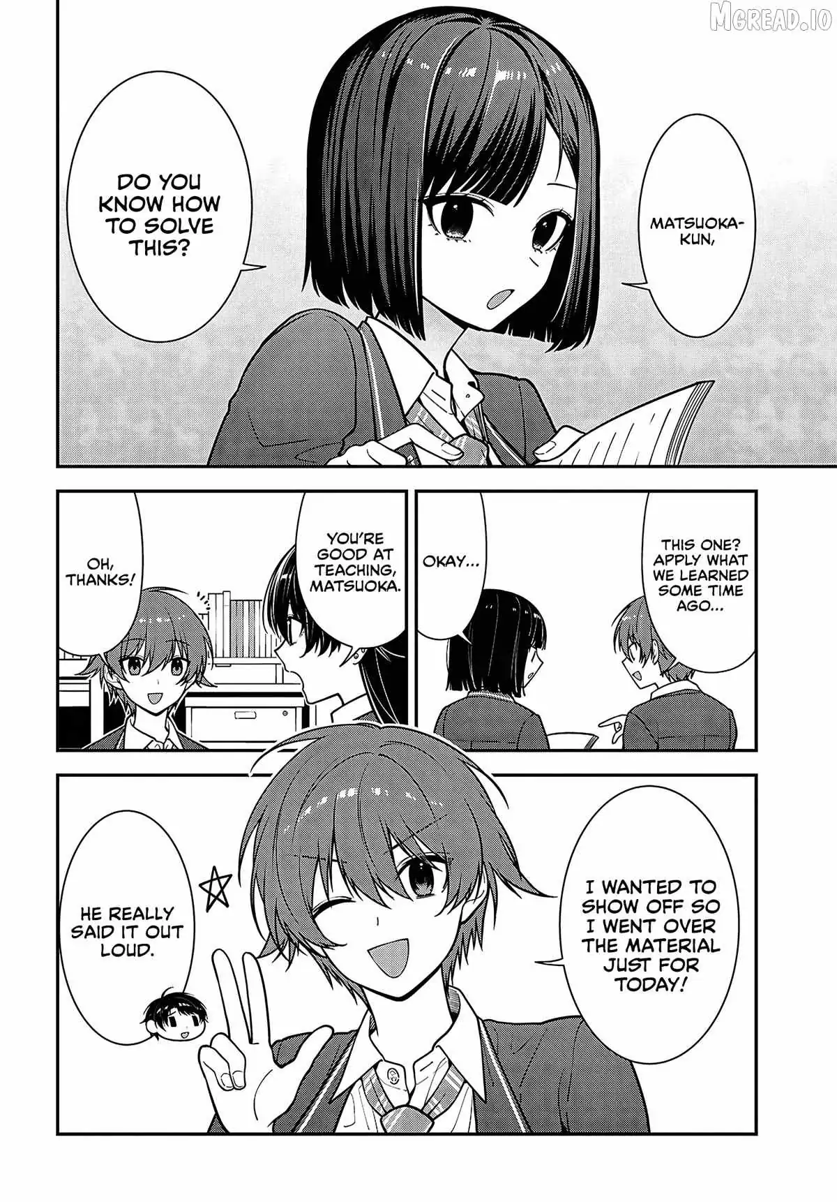 The Yankee Shimizu-san Sitting Next to Me Has Dyed Her Hair Black Chapter 19 page 14 - 