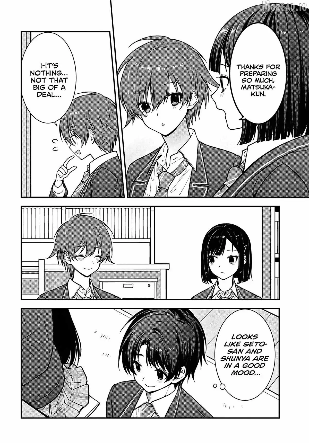 The Yankee Shimizu-san Sitting Next to Me Has Dyed Her Hair Black Chapter 19 page 16 - 