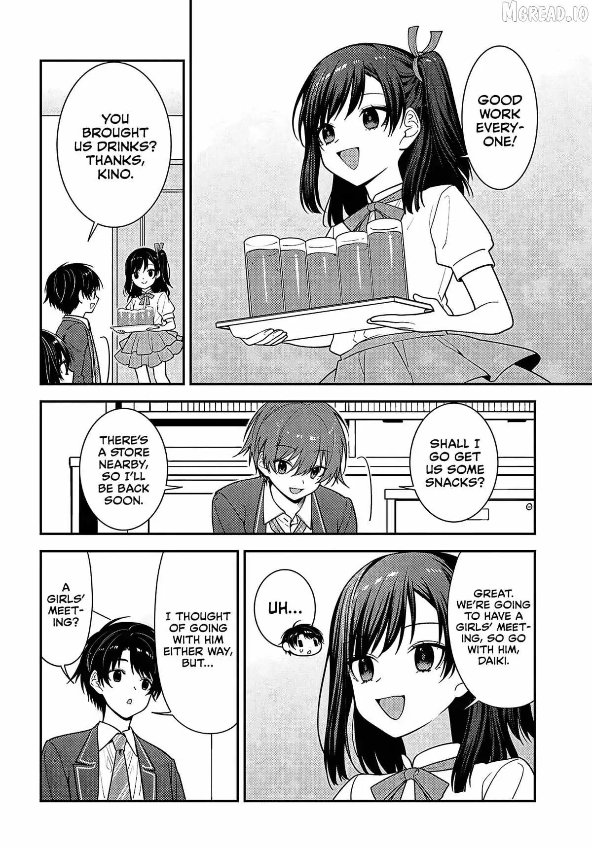 The Yankee Shimizu-san Sitting Next to Me Has Dyed Her Hair Black Chapter 19 page 18 - 