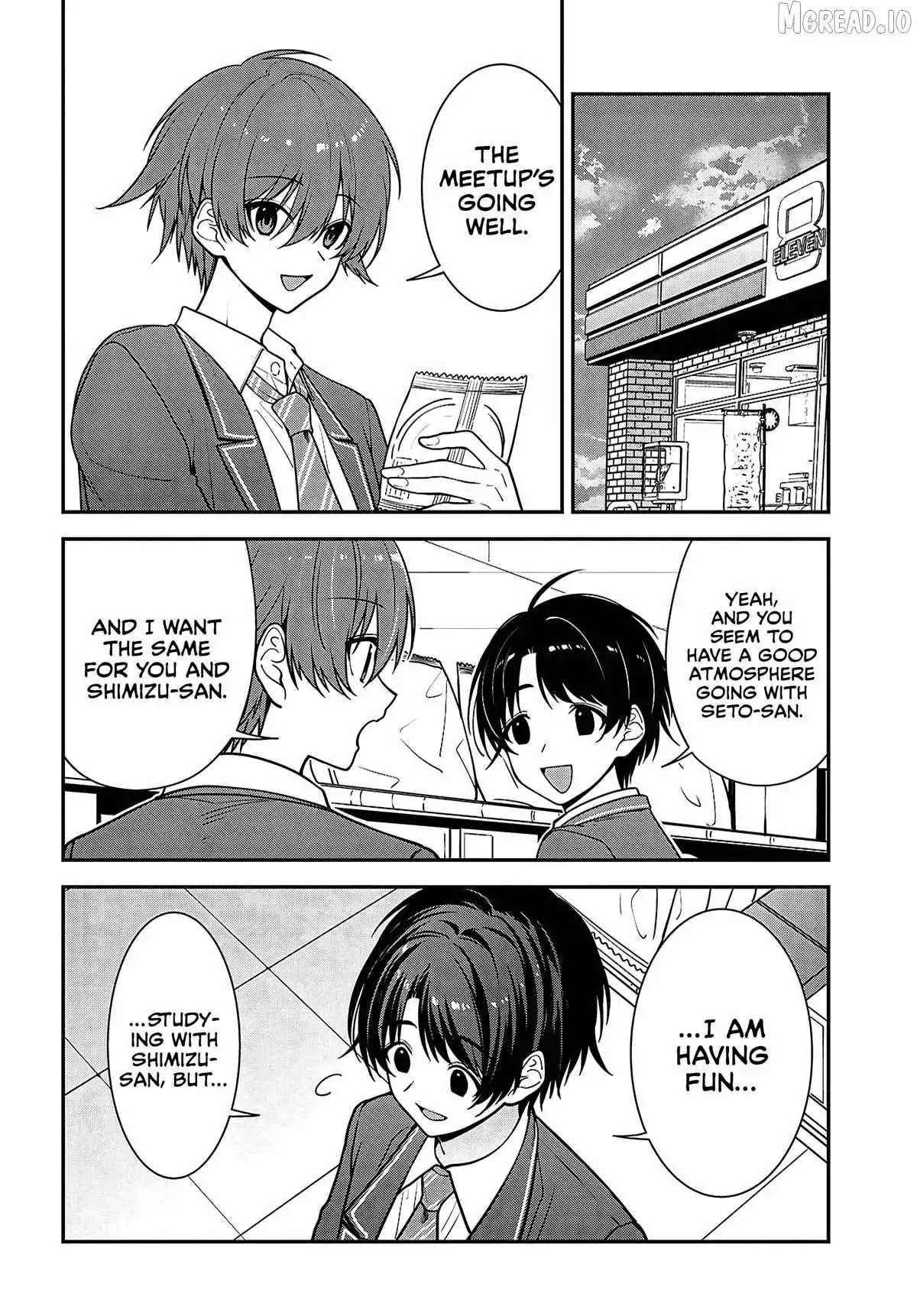The Yankee Shimizu-san Sitting Next to Me Has Dyed Her Hair Black Chapter 19 page 20 - 