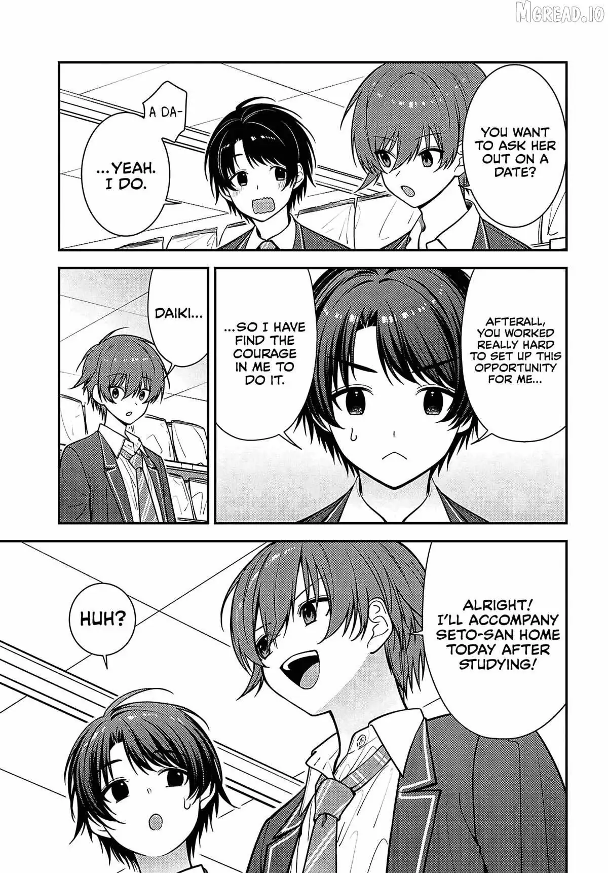 The Yankee Shimizu-san Sitting Next to Me Has Dyed Her Hair Black Chapter 19 page 21 - 