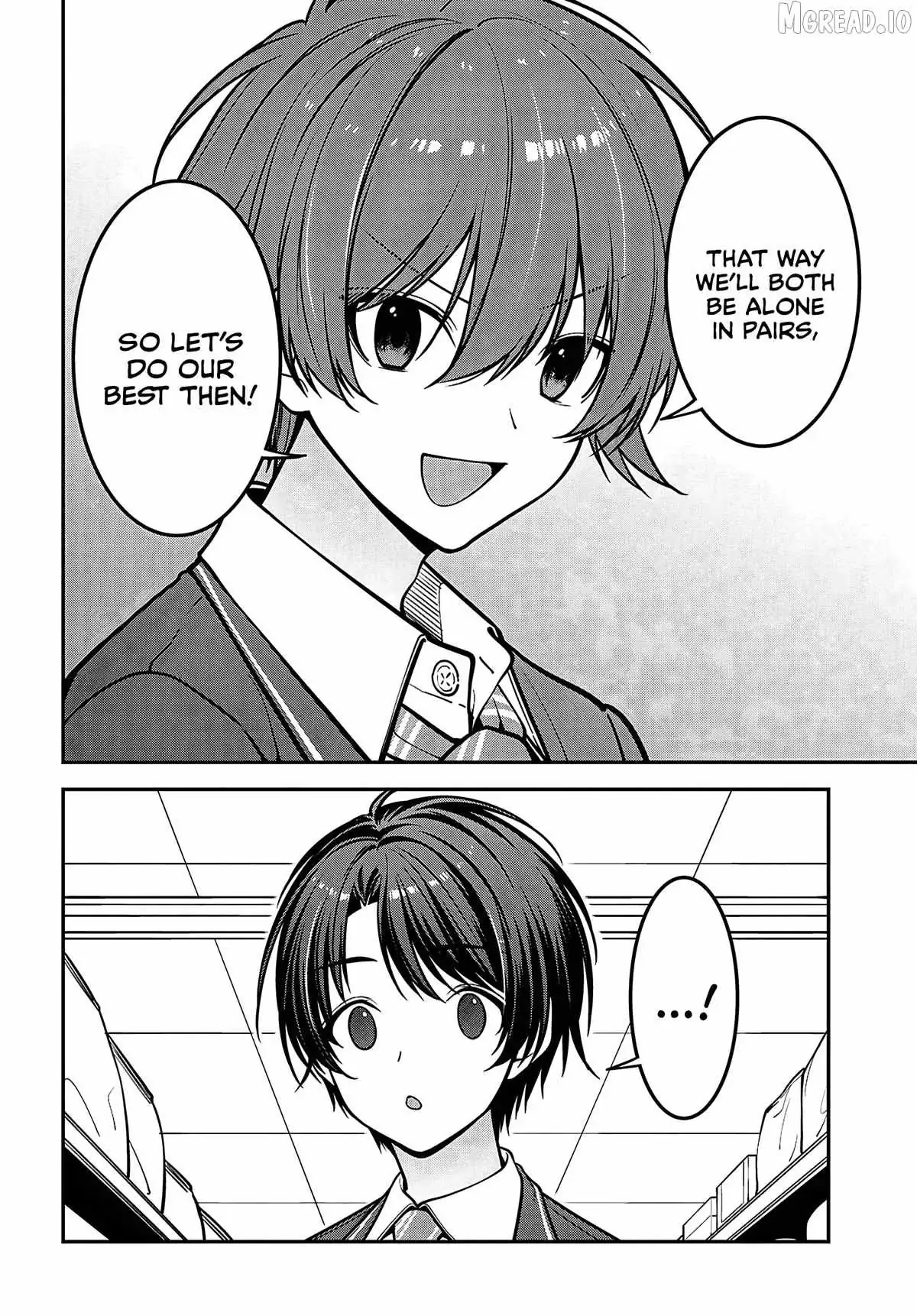 The Yankee Shimizu-san Sitting Next to Me Has Dyed Her Hair Black Chapter 19 page 22 - 