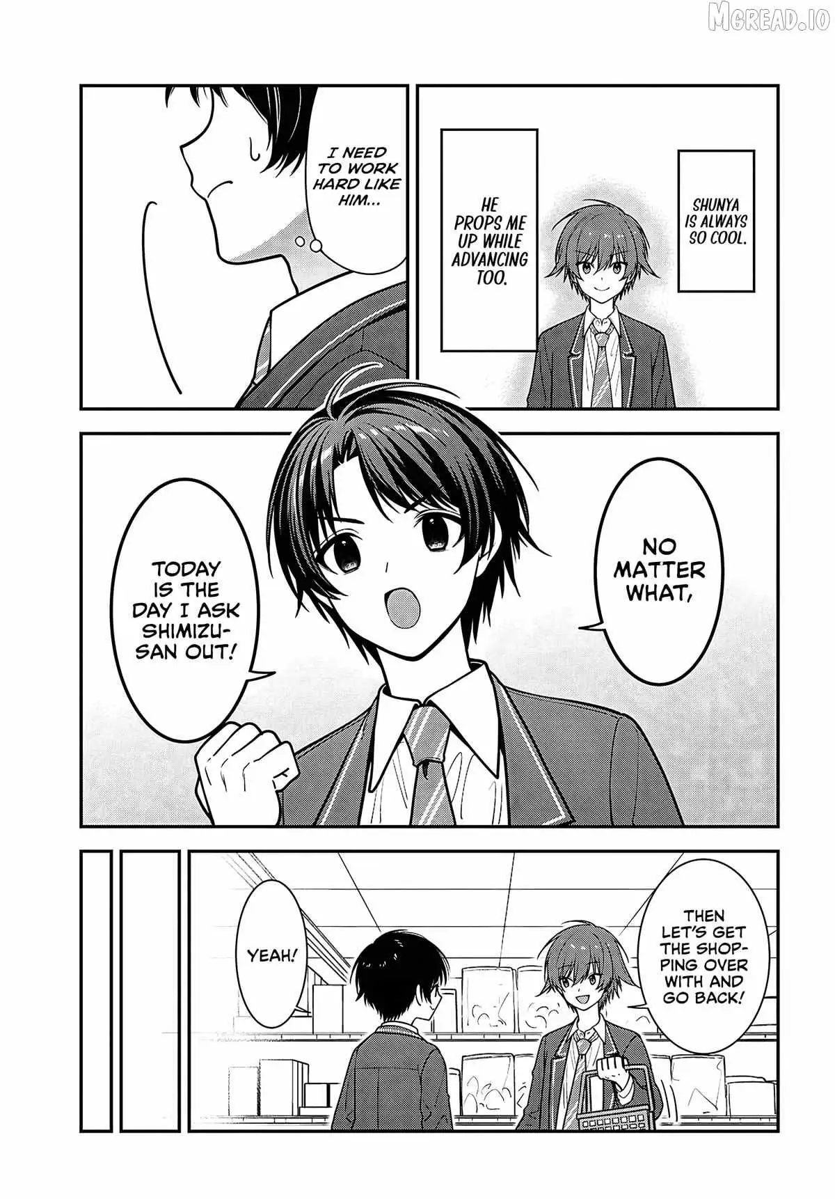 The Yankee Shimizu-san Sitting Next to Me Has Dyed Her Hair Black Chapter 19 page 23 - 