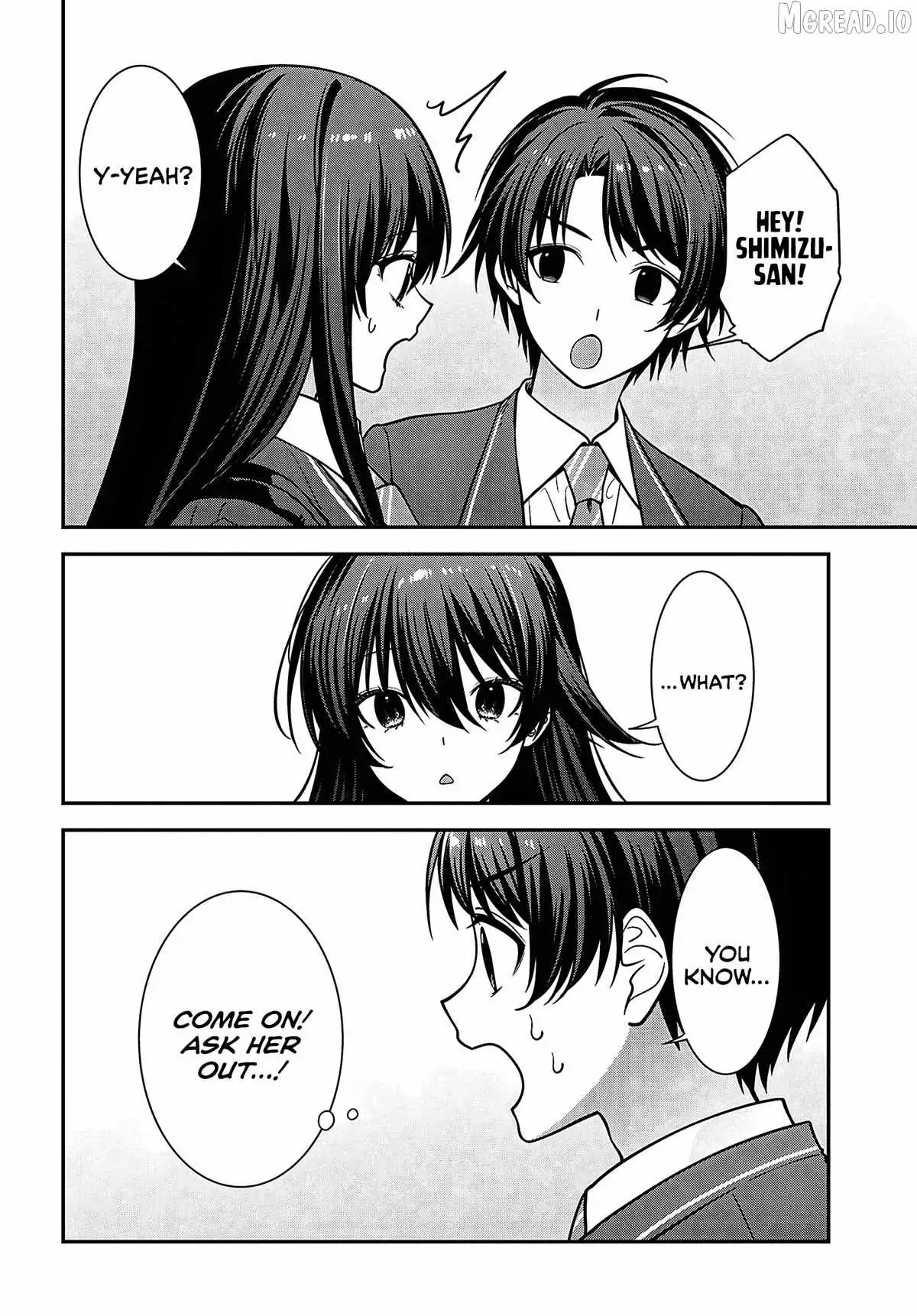 The Yankee Shimizu-san Sitting Next to Me Has Dyed Her Hair Black Chapter 19 page 26 - 