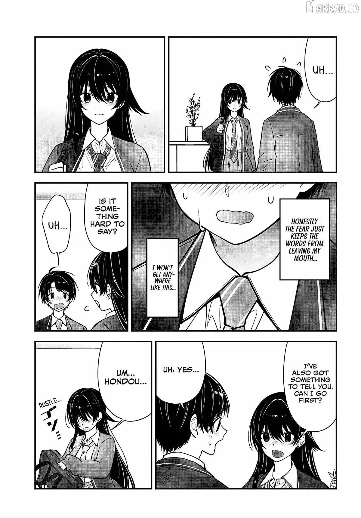The Yankee Shimizu-san Sitting Next to Me Has Dyed Her Hair Black Chapter 19 page 27 - 