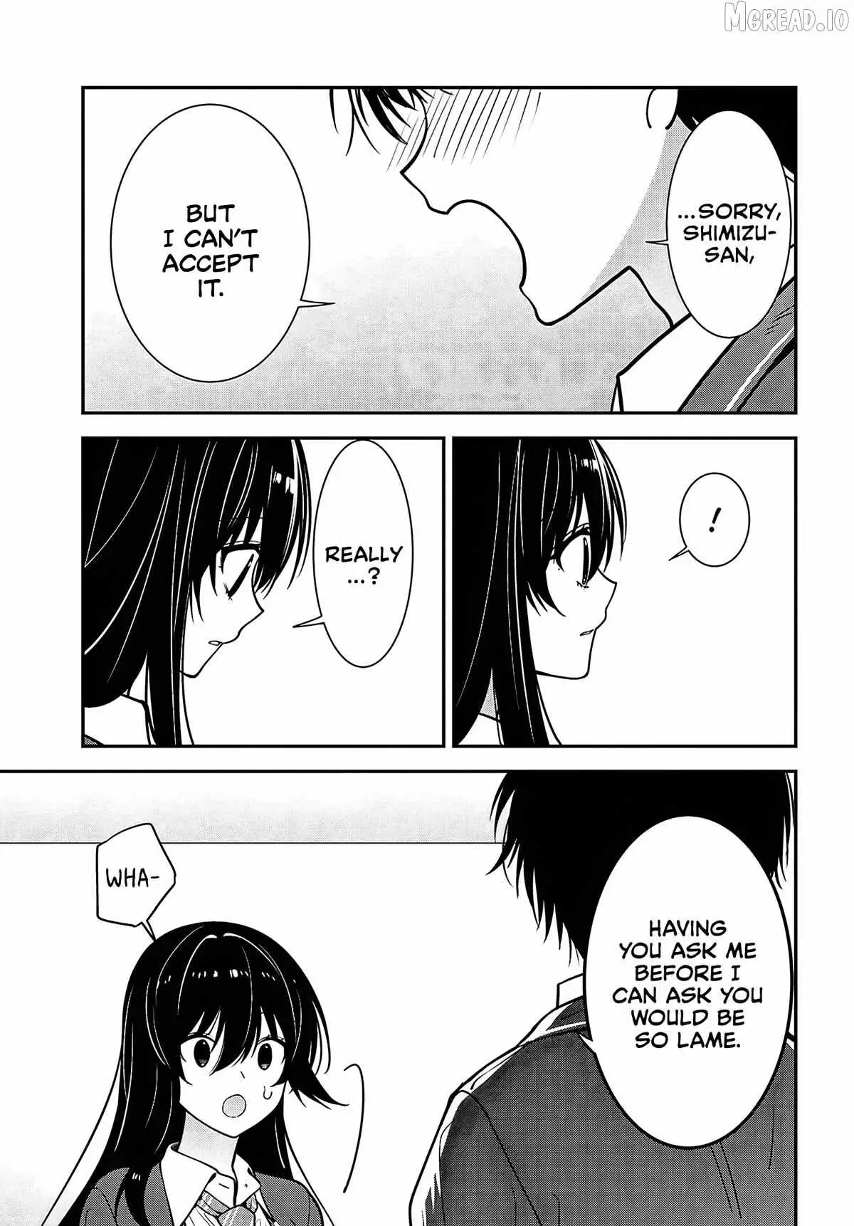 The Yankee Shimizu-san Sitting Next to Me Has Dyed Her Hair Black Chapter 19 page 30 - 