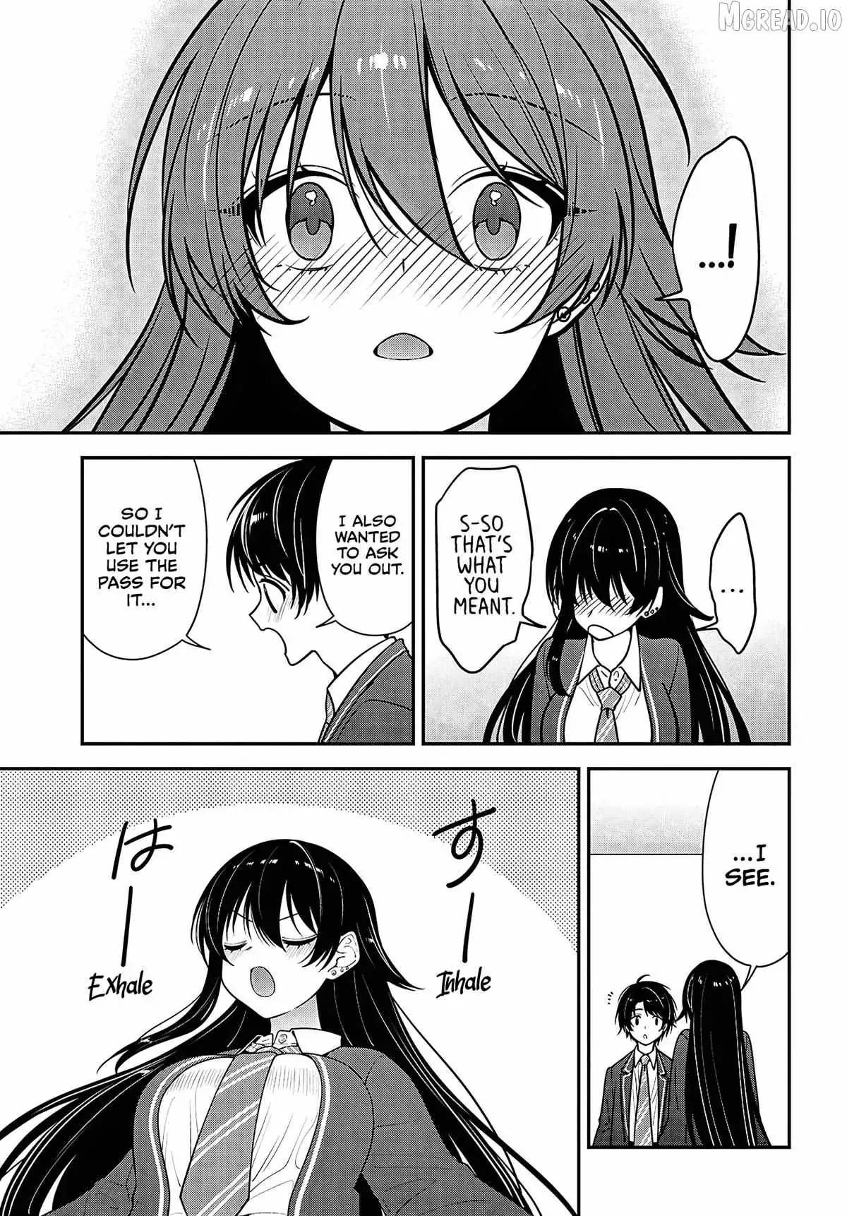 The Yankee Shimizu-san Sitting Next to Me Has Dyed Her Hair Black Chapter 19 page 32 - 