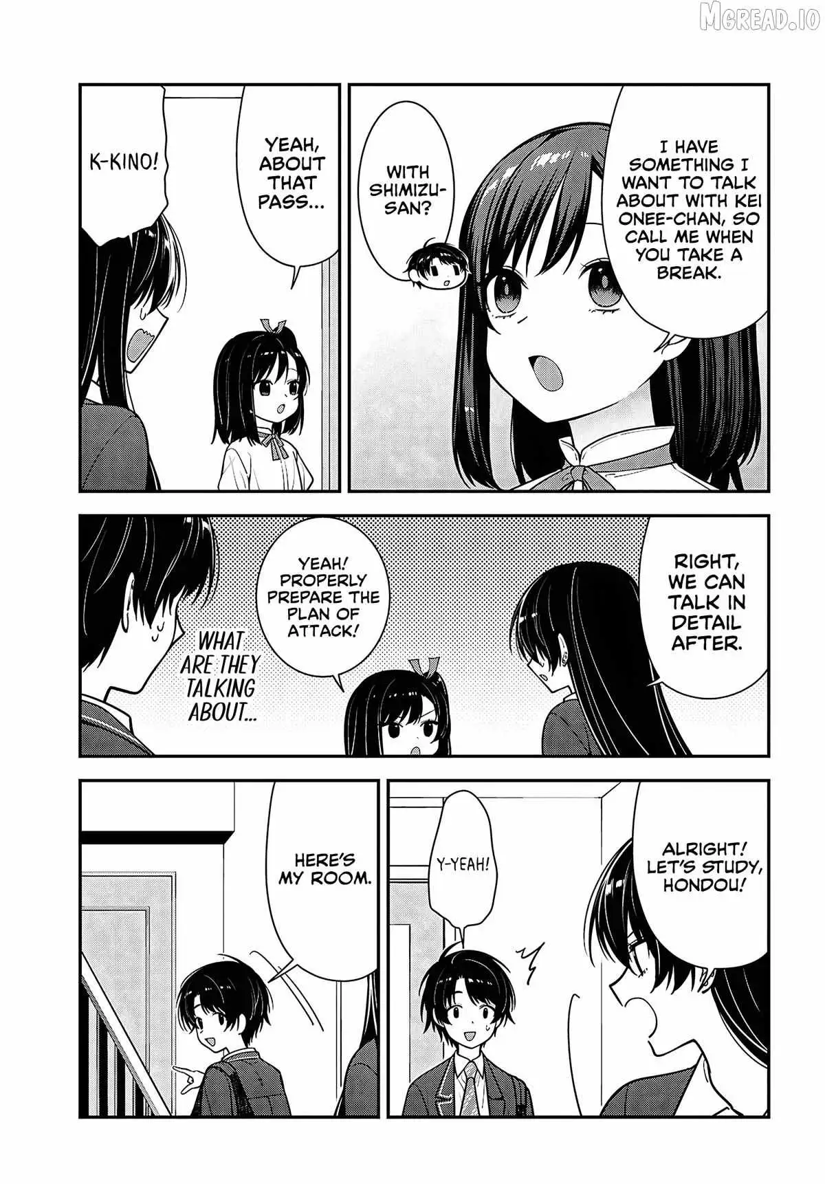 The Yankee Shimizu-san Sitting Next to Me Has Dyed Her Hair Black Chapter 19 page 9 - 