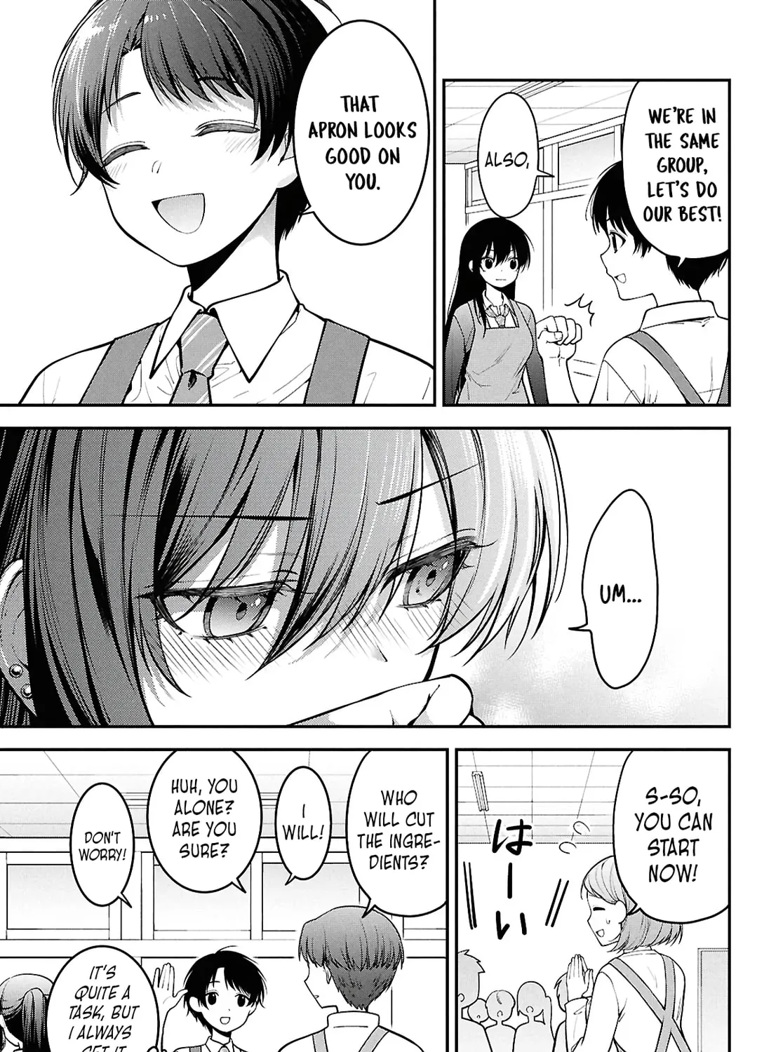 The Yankee Shimizu-san Sitting Next to Me Has Dyed Her Hair Black Chapter 2 page 13 - 