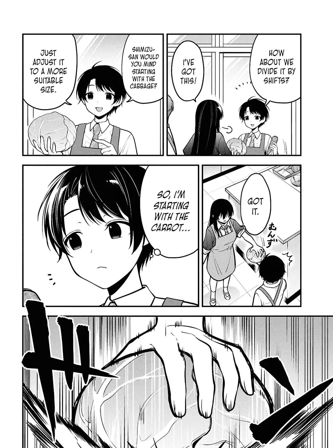 The Yankee Shimizu-san Sitting Next to Me Has Dyed Her Hair Black Chapter 2 page 19 - 