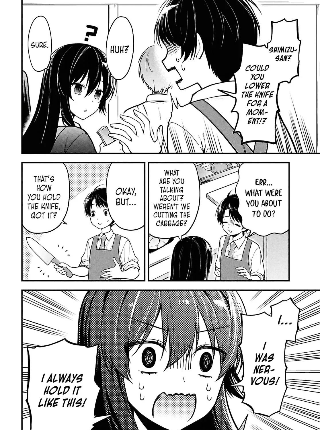 The Yankee Shimizu-san Sitting Next to Me Has Dyed Her Hair Black Chapter 2 page 23 - 