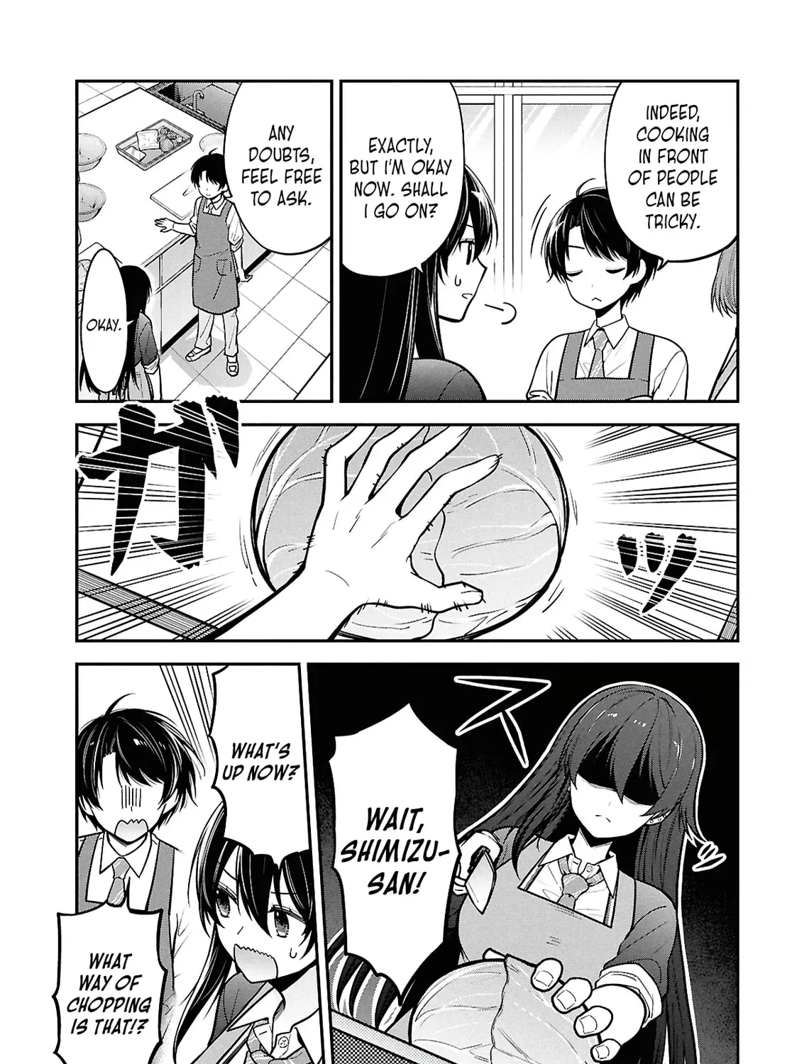 The Yankee Shimizu-san Sitting Next to Me Has Dyed Her Hair Black Chapter 2 page 25 - 