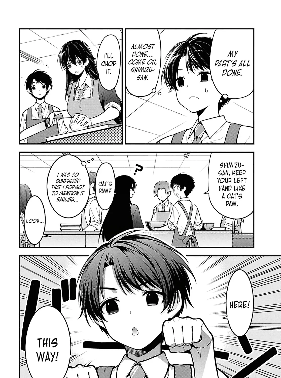 The Yankee Shimizu-san Sitting Next to Me Has Dyed Her Hair Black Chapter 2 page 31 - 
