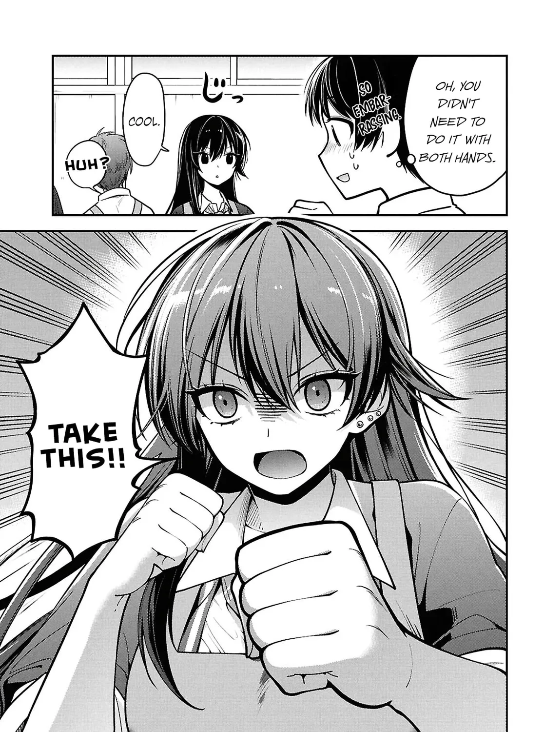 The Yankee Shimizu-san Sitting Next to Me Has Dyed Her Hair Black Chapter 2 page 33 - 