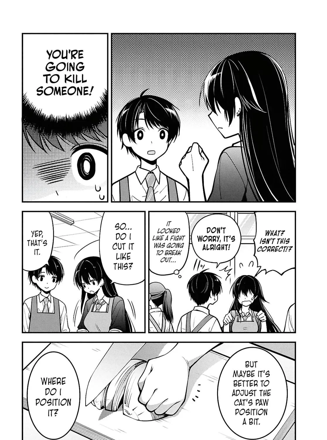 The Yankee Shimizu-san Sitting Next to Me Has Dyed Her Hair Black Chapter 2 page 35 - 