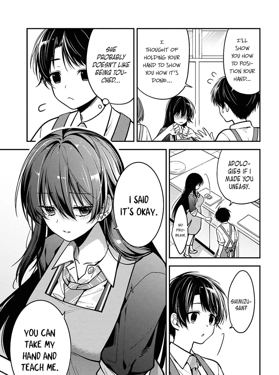 The Yankee Shimizu-san Sitting Next to Me Has Dyed Her Hair Black Chapter 2 page 41 - 