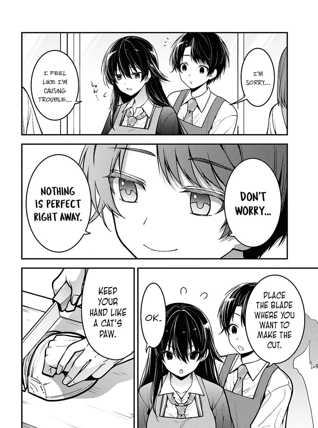 The Yankee Shimizu-san Sitting Next to Me Has Dyed Her Hair Black Chapter 2 page 47 - 
