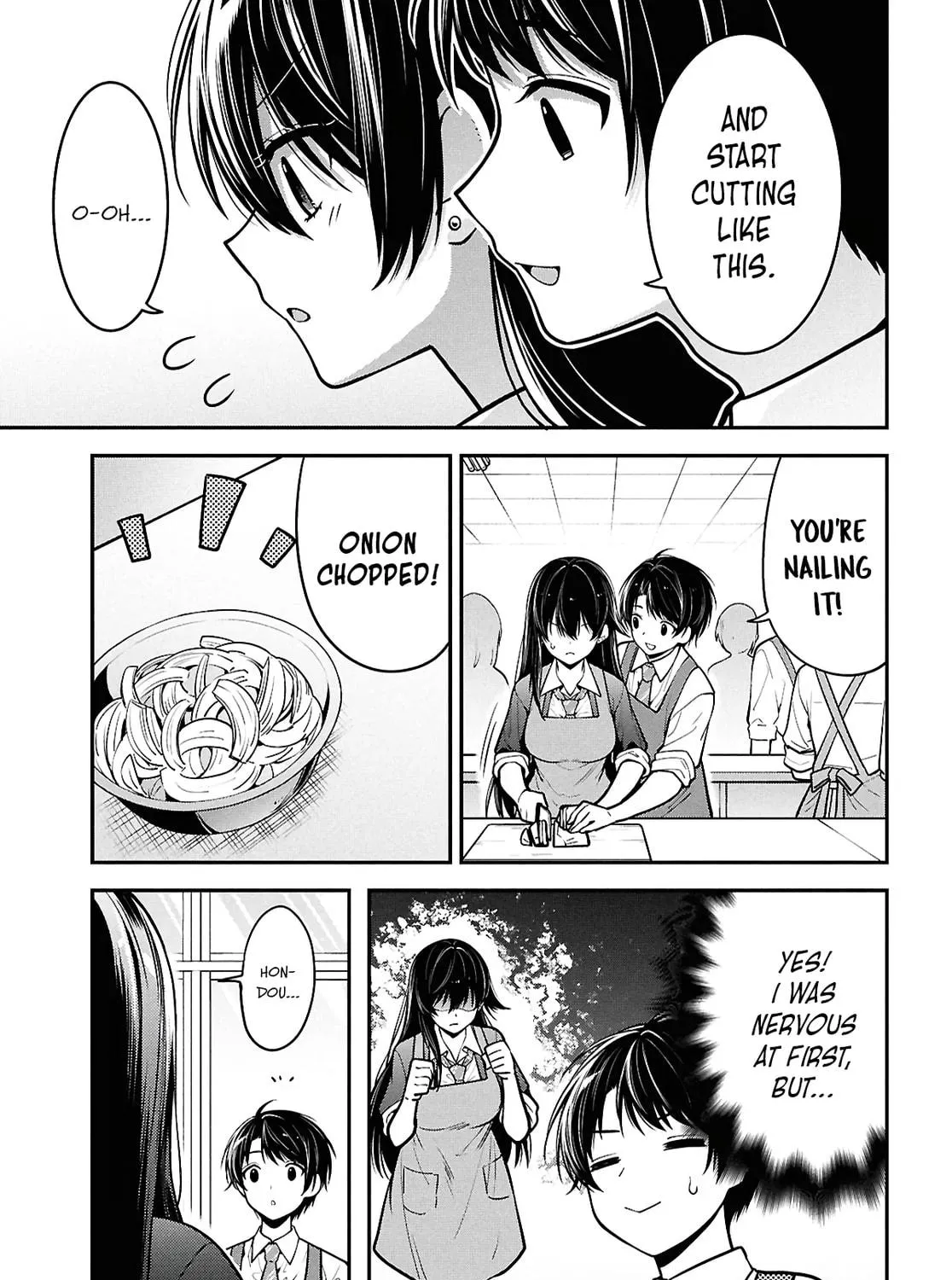 The Yankee Shimizu-san Sitting Next to Me Has Dyed Her Hair Black Chapter 2 page 49 - 