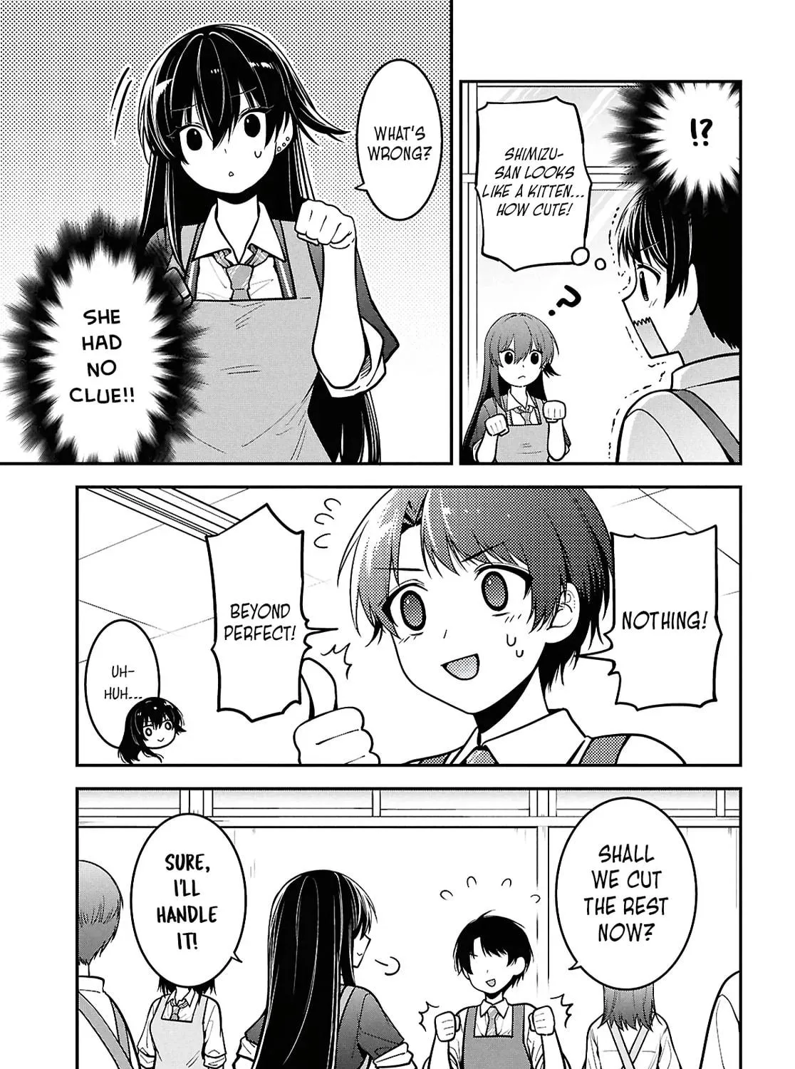 The Yankee Shimizu-san Sitting Next to Me Has Dyed Her Hair Black Chapter 2 page 53 - 