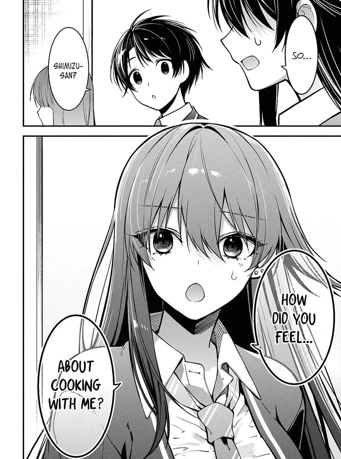 The Yankee Shimizu-san Sitting Next to Me Has Dyed Her Hair Black Chapter 2 page 59 - 