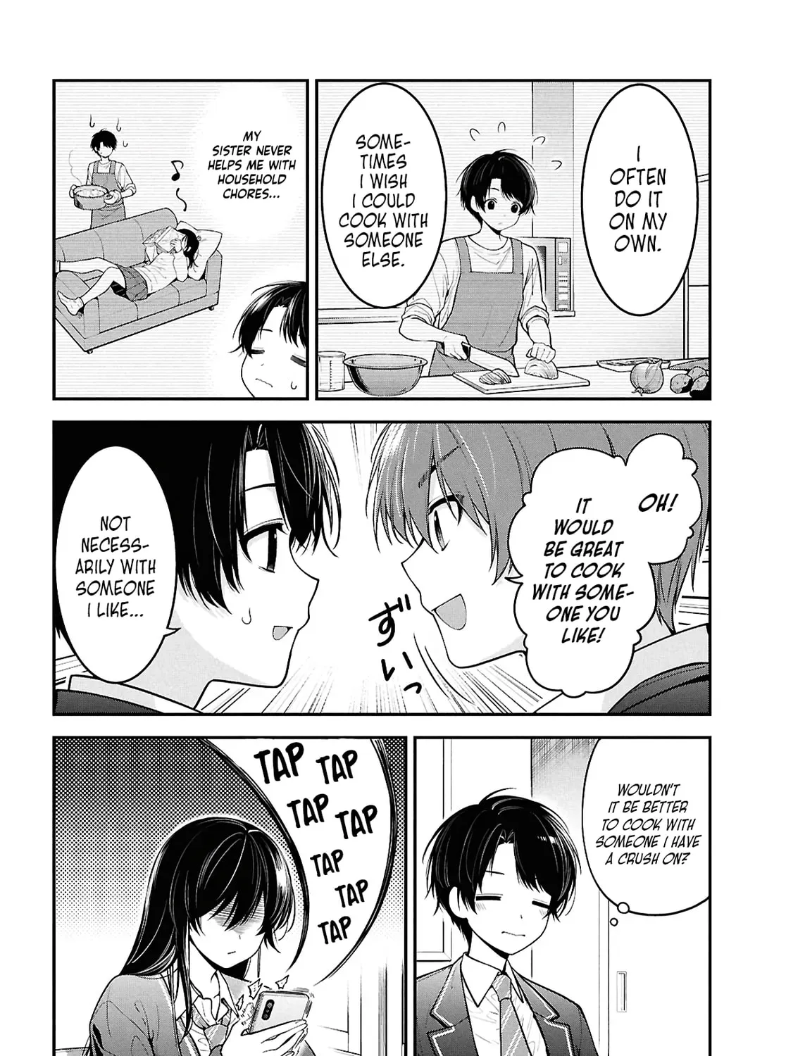 The Yankee Shimizu-san Sitting Next to Me Has Dyed Her Hair Black Chapter 2 page 7 - 