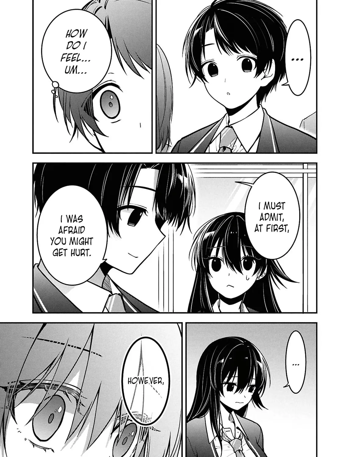 The Yankee Shimizu-san Sitting Next to Me Has Dyed Her Hair Black Chapter 2 page 61 - 