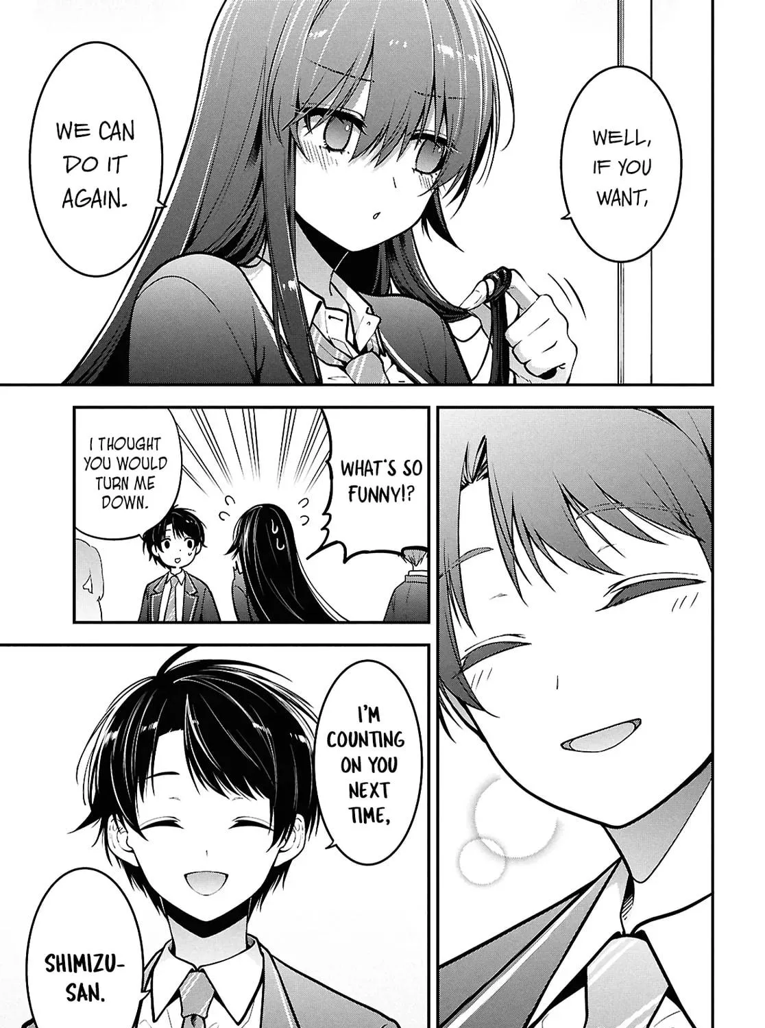 The Yankee Shimizu-san Sitting Next to Me Has Dyed Her Hair Black Chapter 2 page 65 - 