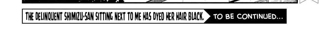 The Yankee Shimizu-san Sitting Next to Me Has Dyed Her Hair Black Chapter 2 page 68 - 
