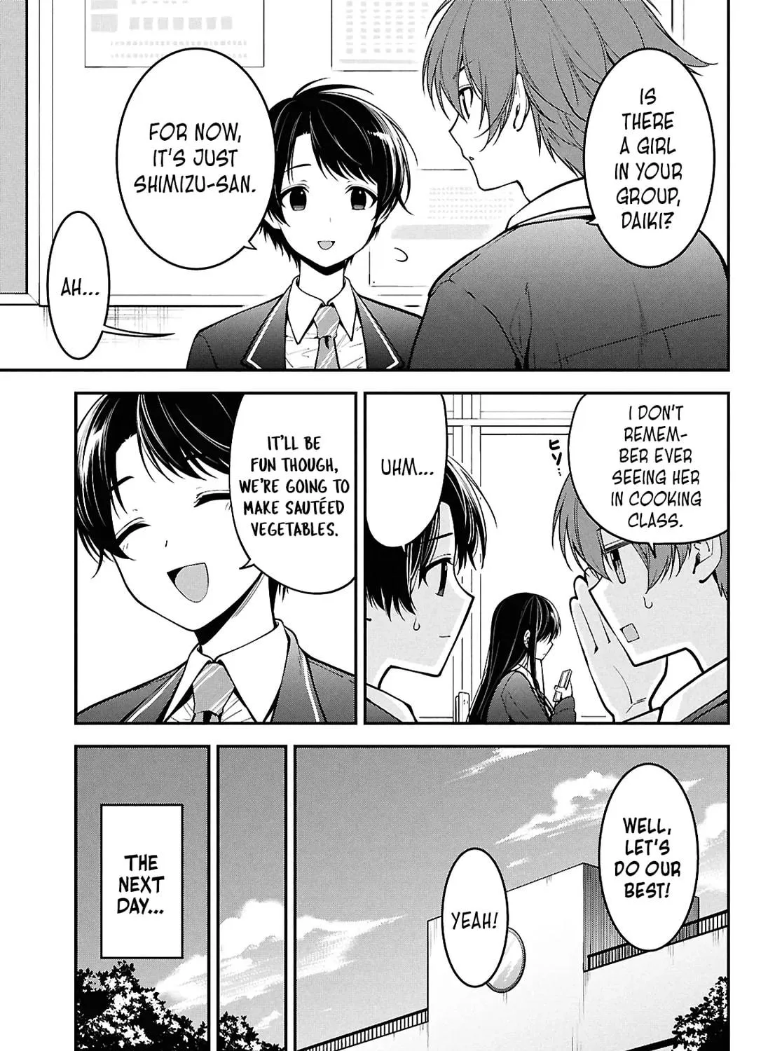The Yankee Shimizu-san Sitting Next to Me Has Dyed Her Hair Black Chapter 2 page 9 - 
