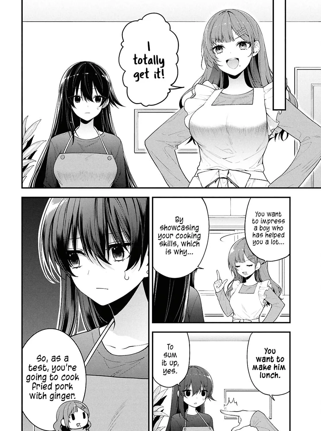 The Yankee Shimizu-san Sitting Next to Me Has Dyed Her Hair Black Chapter 3 page 11 - 