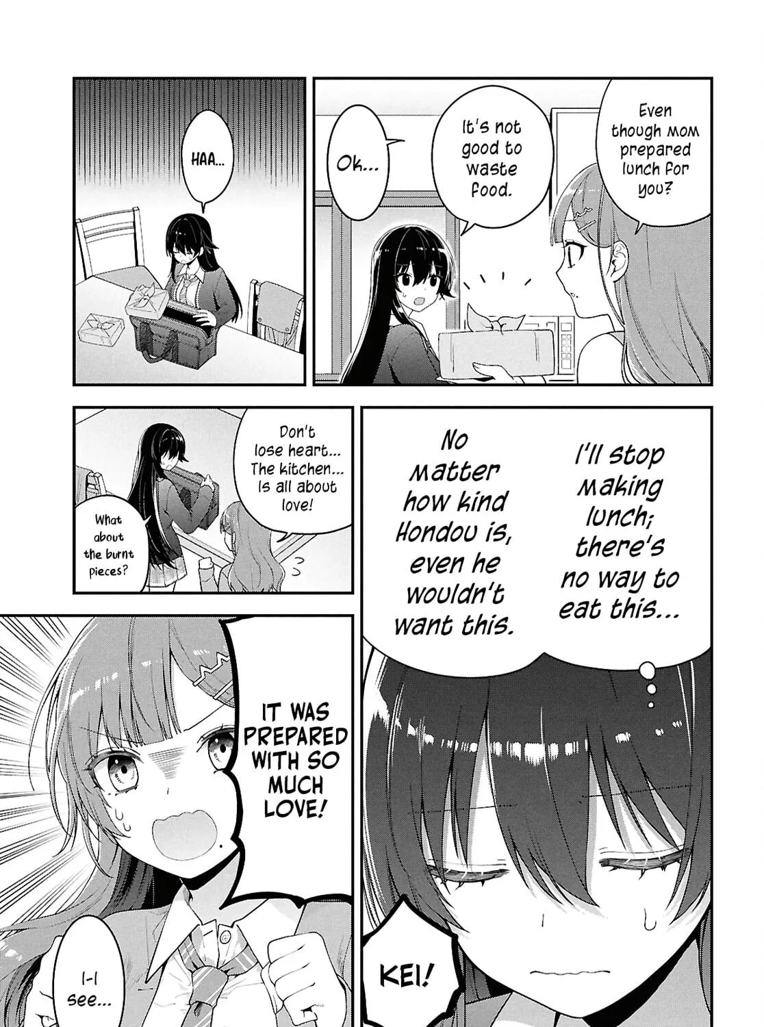 The Yankee Shimizu-san Sitting Next to Me Has Dyed Her Hair Black Chapter 3 page 29 - 