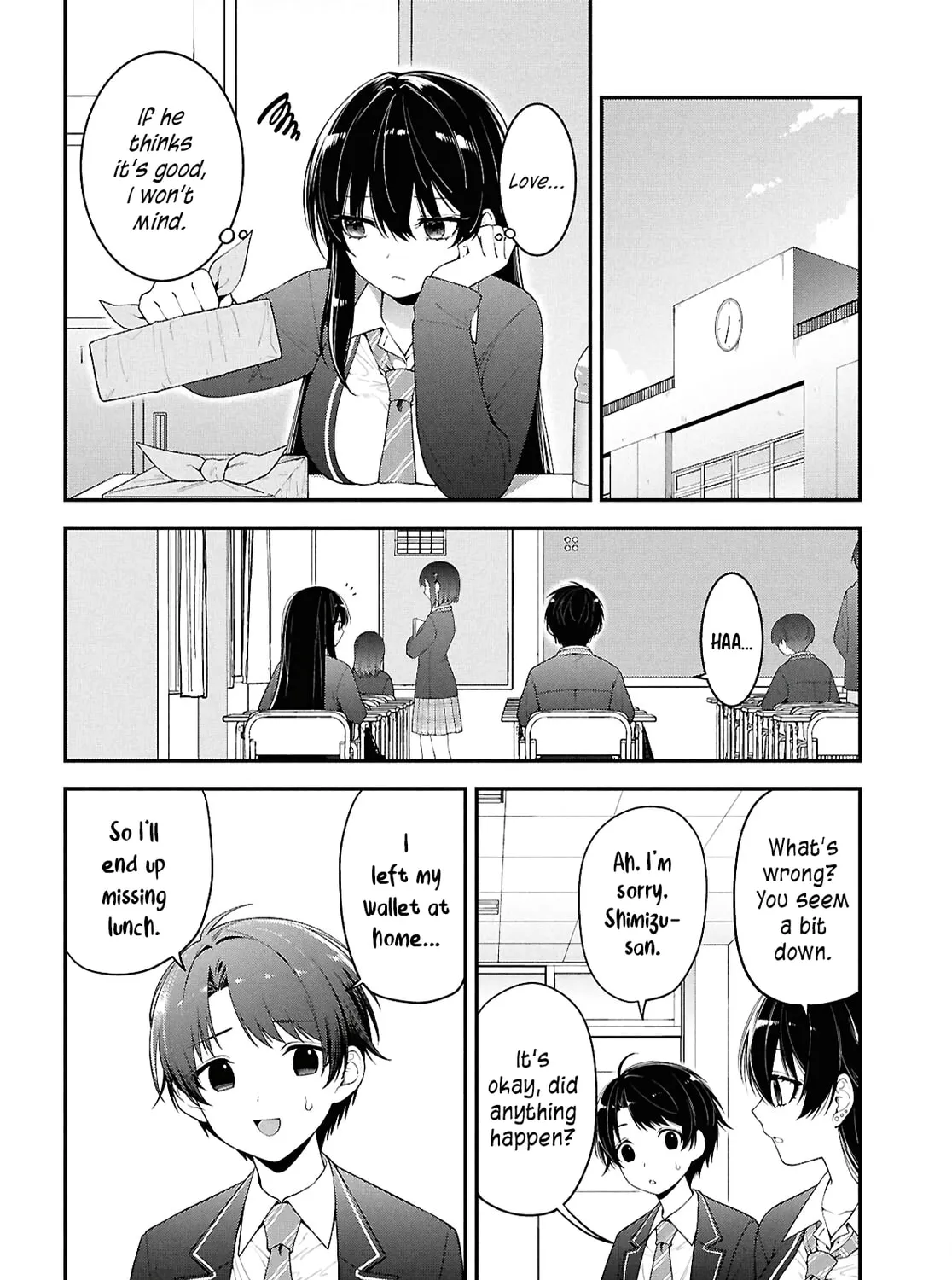 The Yankee Shimizu-san Sitting Next to Me Has Dyed Her Hair Black Chapter 3 page 31 - 