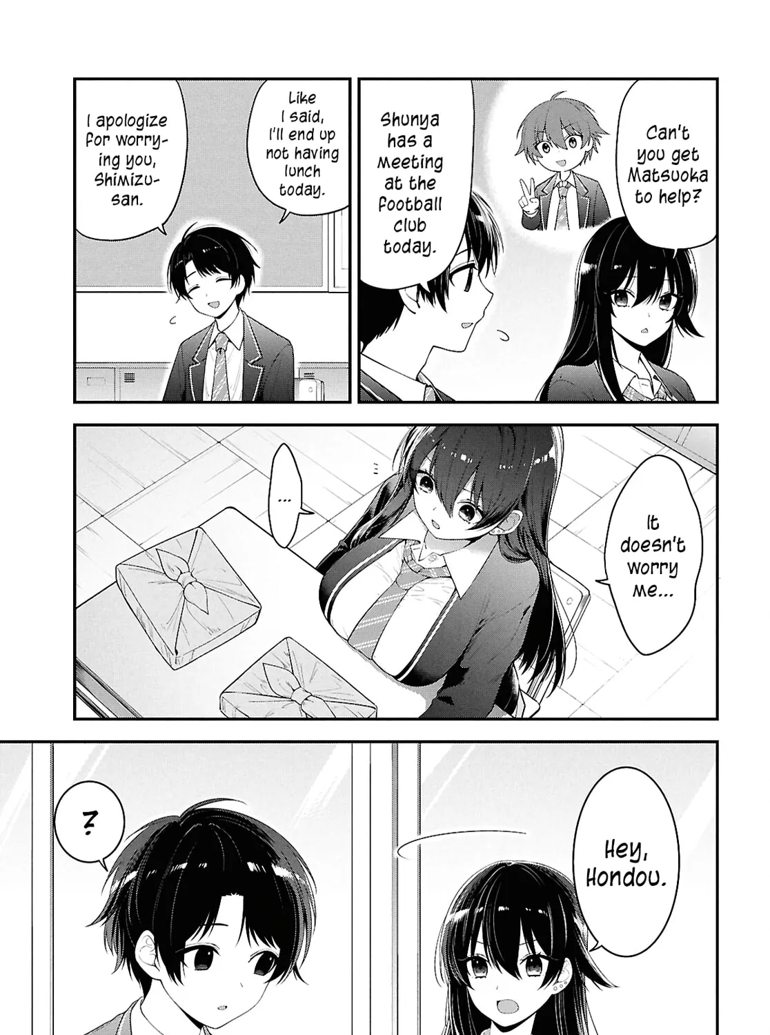 The Yankee Shimizu-san Sitting Next to Me Has Dyed Her Hair Black Chapter 3 page 33 - 