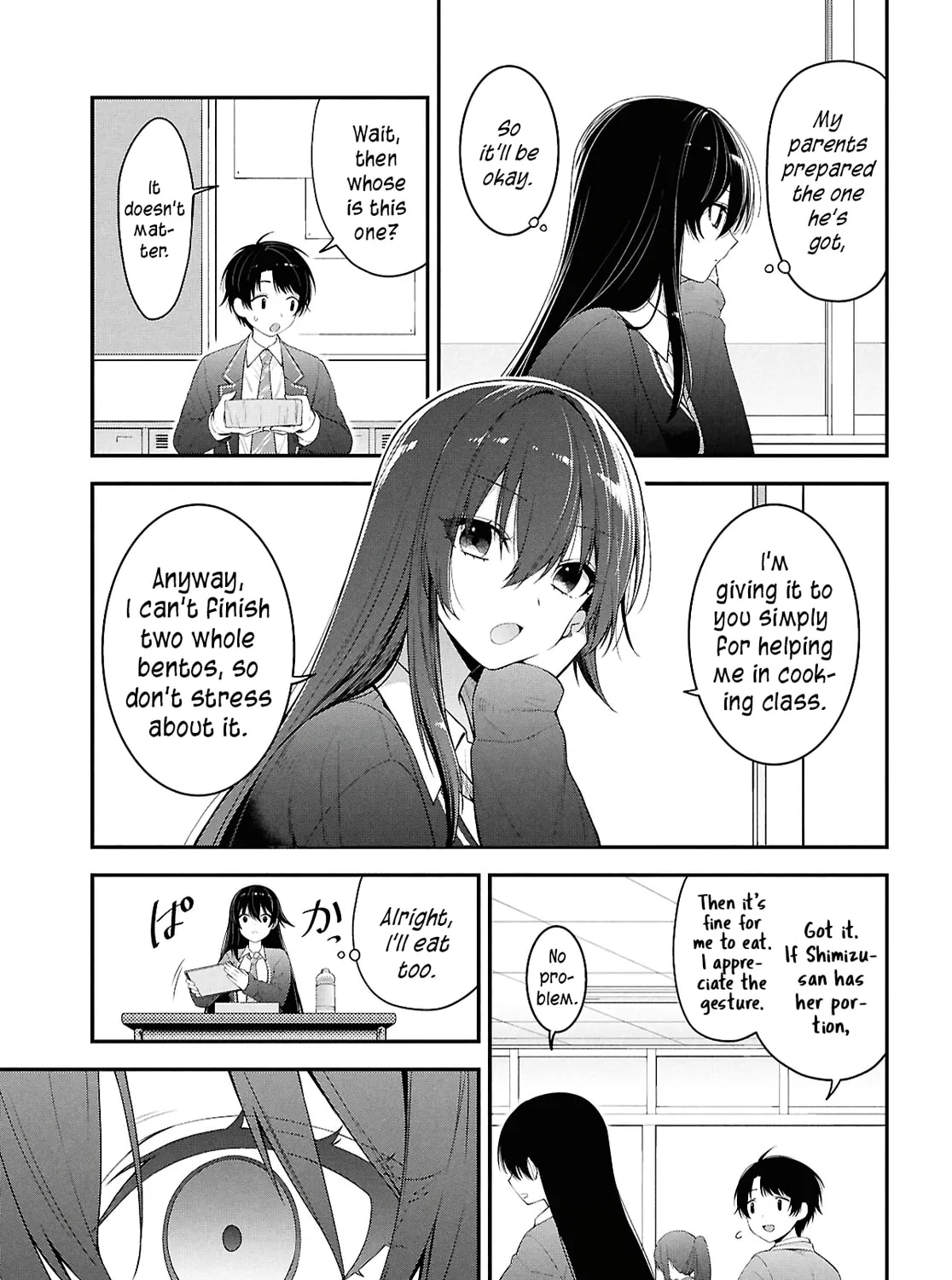 The Yankee Shimizu-san Sitting Next to Me Has Dyed Her Hair Black Chapter 3 page 37 - 