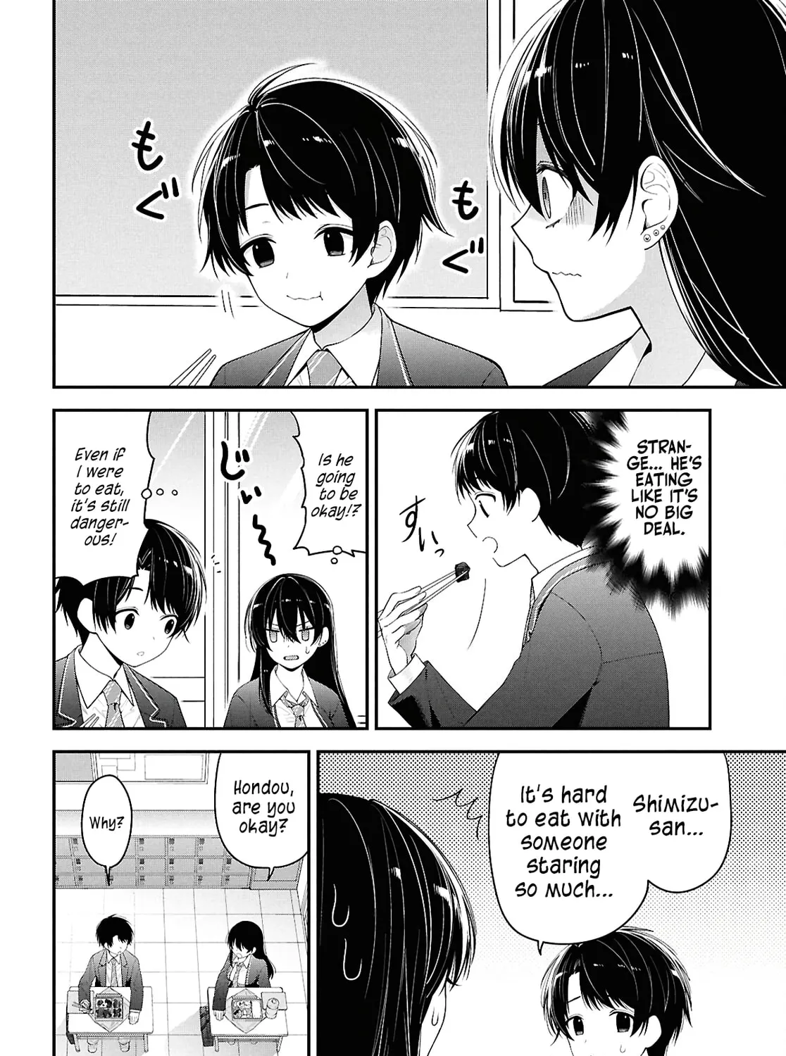 The Yankee Shimizu-san Sitting Next to Me Has Dyed Her Hair Black Chapter 3 page 43 - 